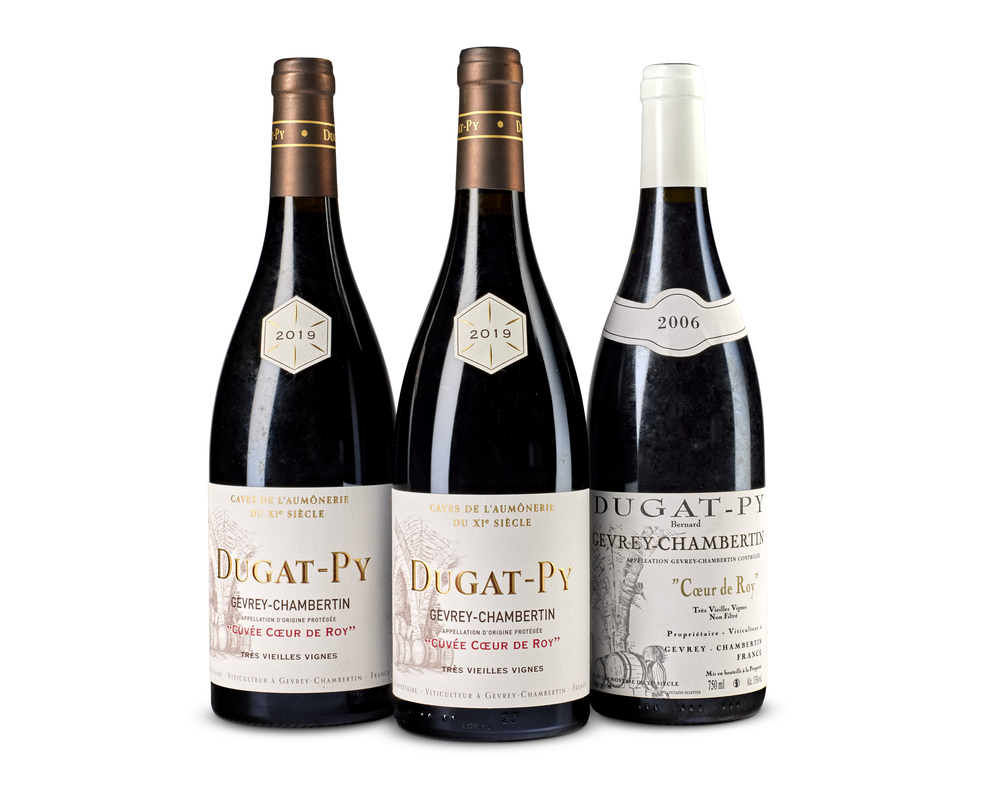 Mixed Dugat-Py Gevrey-Chambertin Coeur de Roy 2006-2019, Bernard Dugat ...
