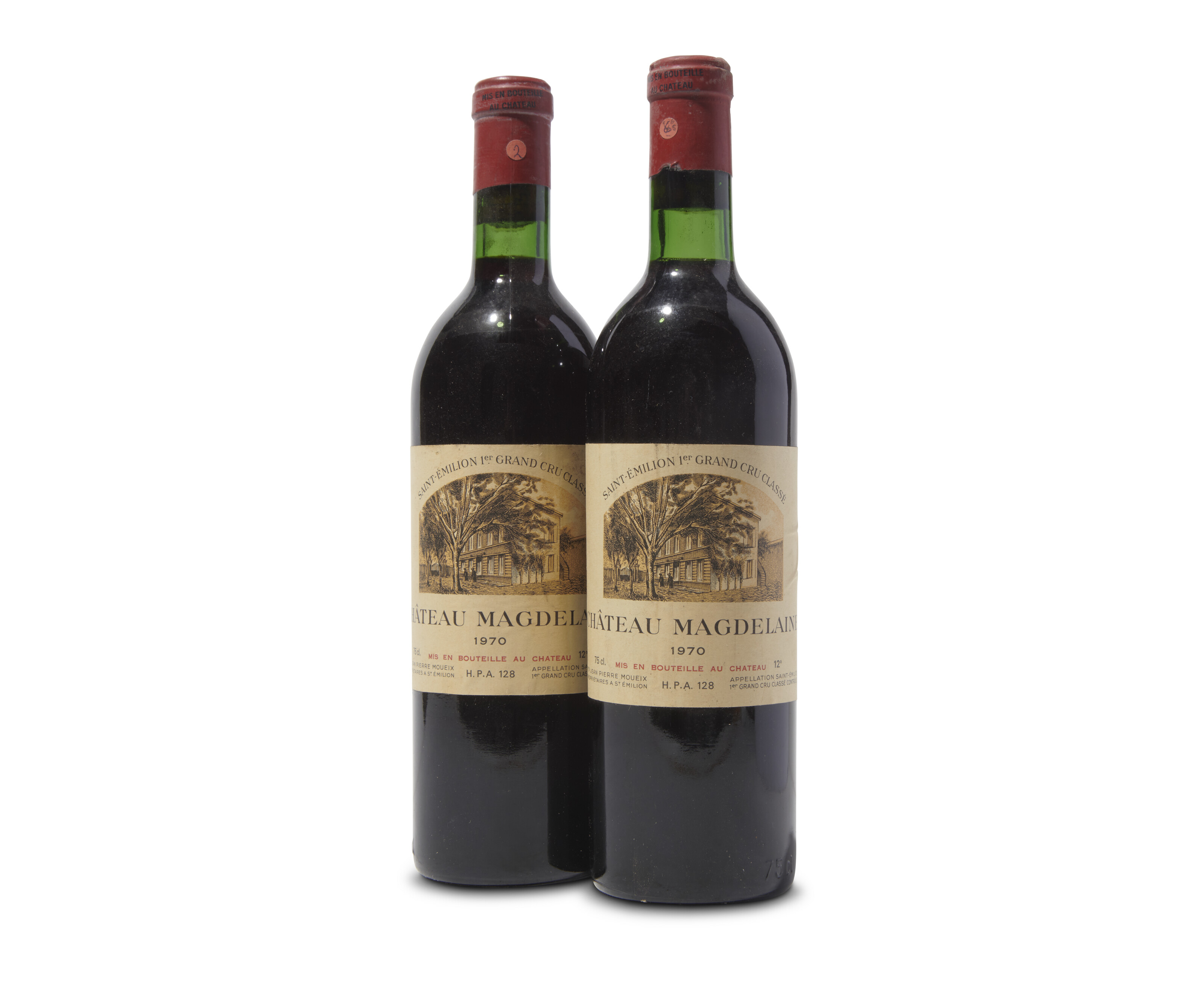 saint-émilion château magdelaine grand cru classé B rouge 1921