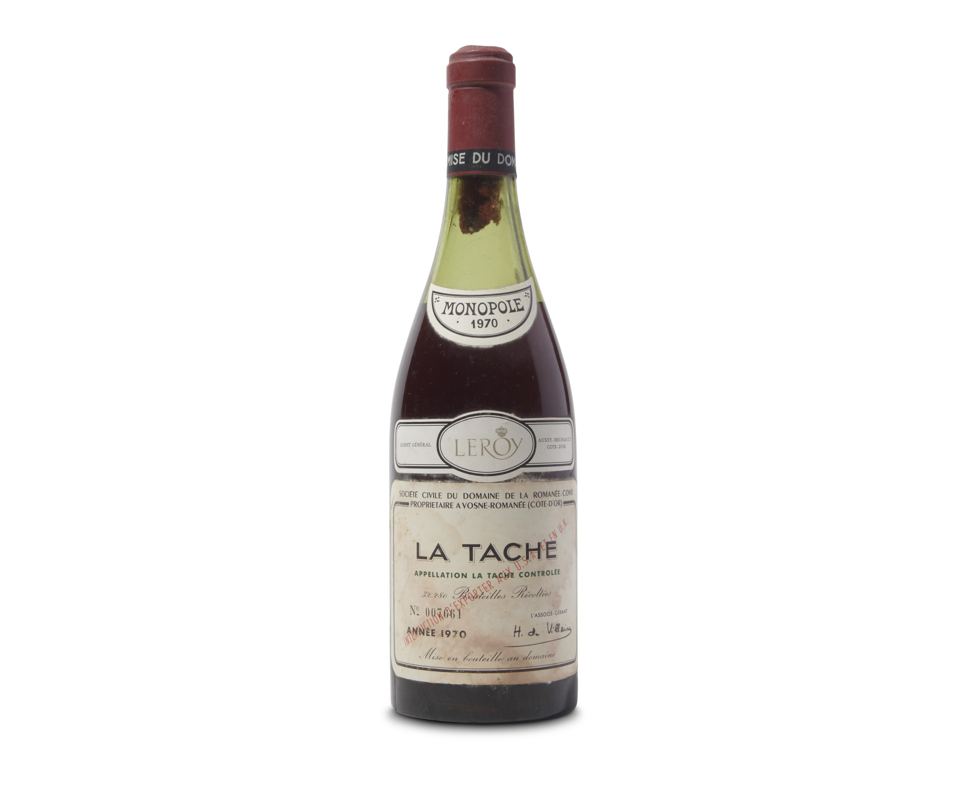 Domaine de la Romanée-Conti, Romanée-Conti 1980, Grand Cru, Côte