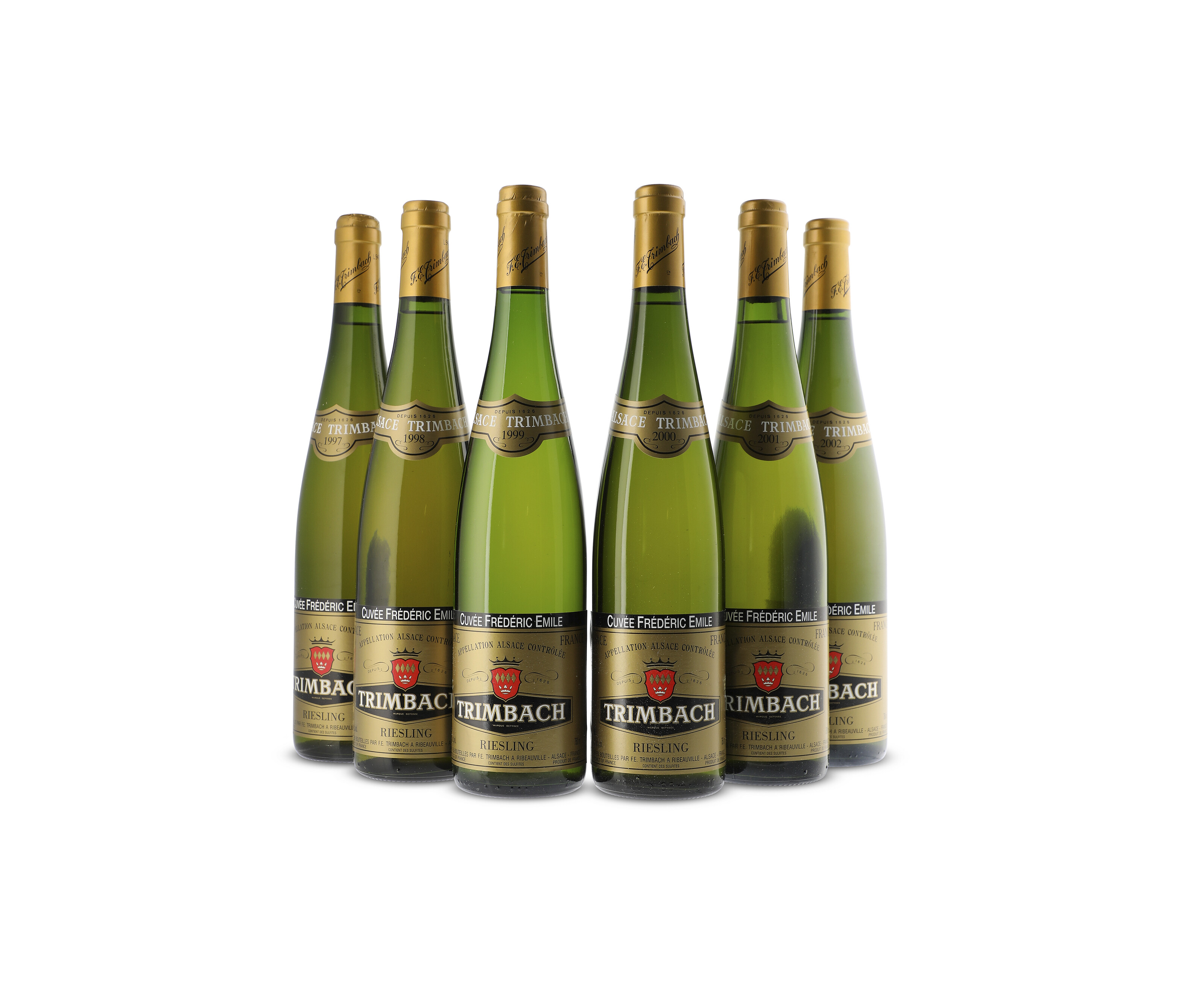 Trimbach Frederic Emile Riesling Verticals 1997-2002, 1997 (2)1998 (2 ...