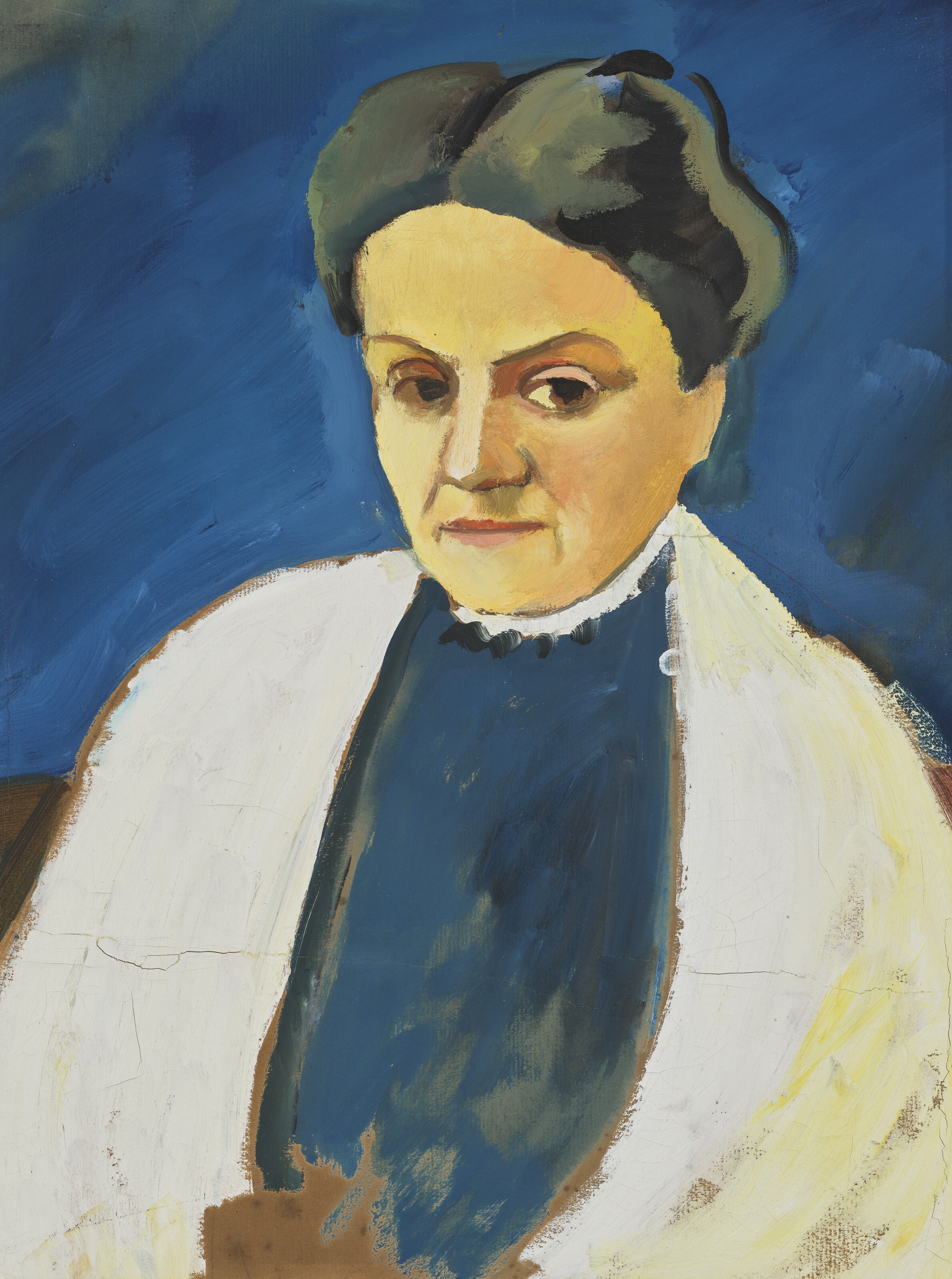 August Macke, Portratstudie Sofie Gerhardt, 1912, offered in Impressionist and Modern Art Day and Works on Paper Sale on 7 March 2025 at Christie's in London