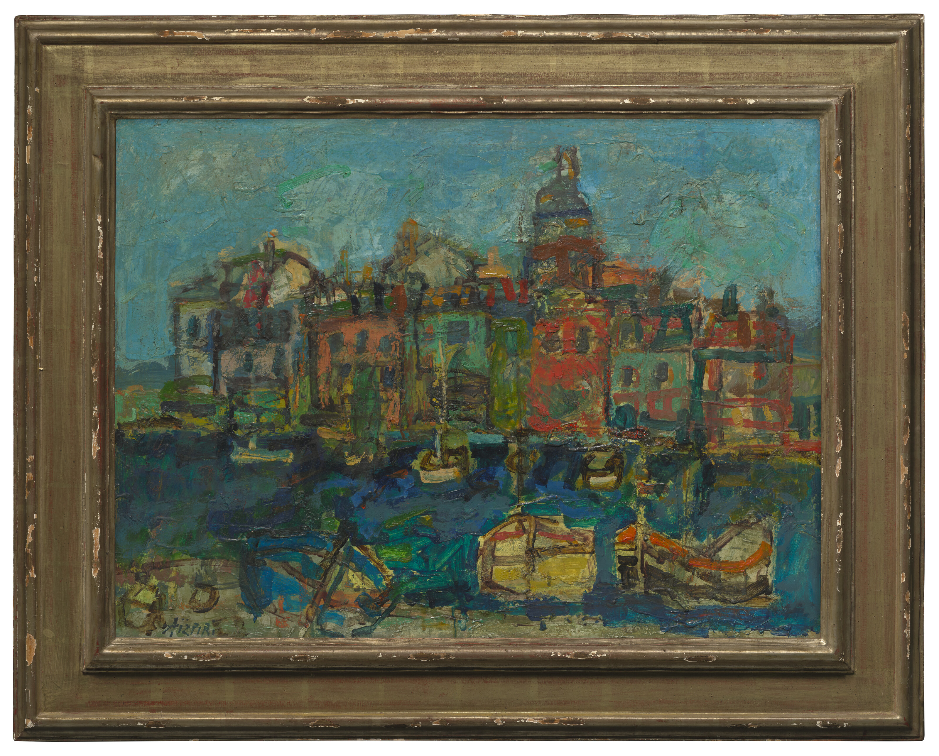 PAUL AÏZPIRI (1919-2016), Le Port de St. Tropez | Christie's