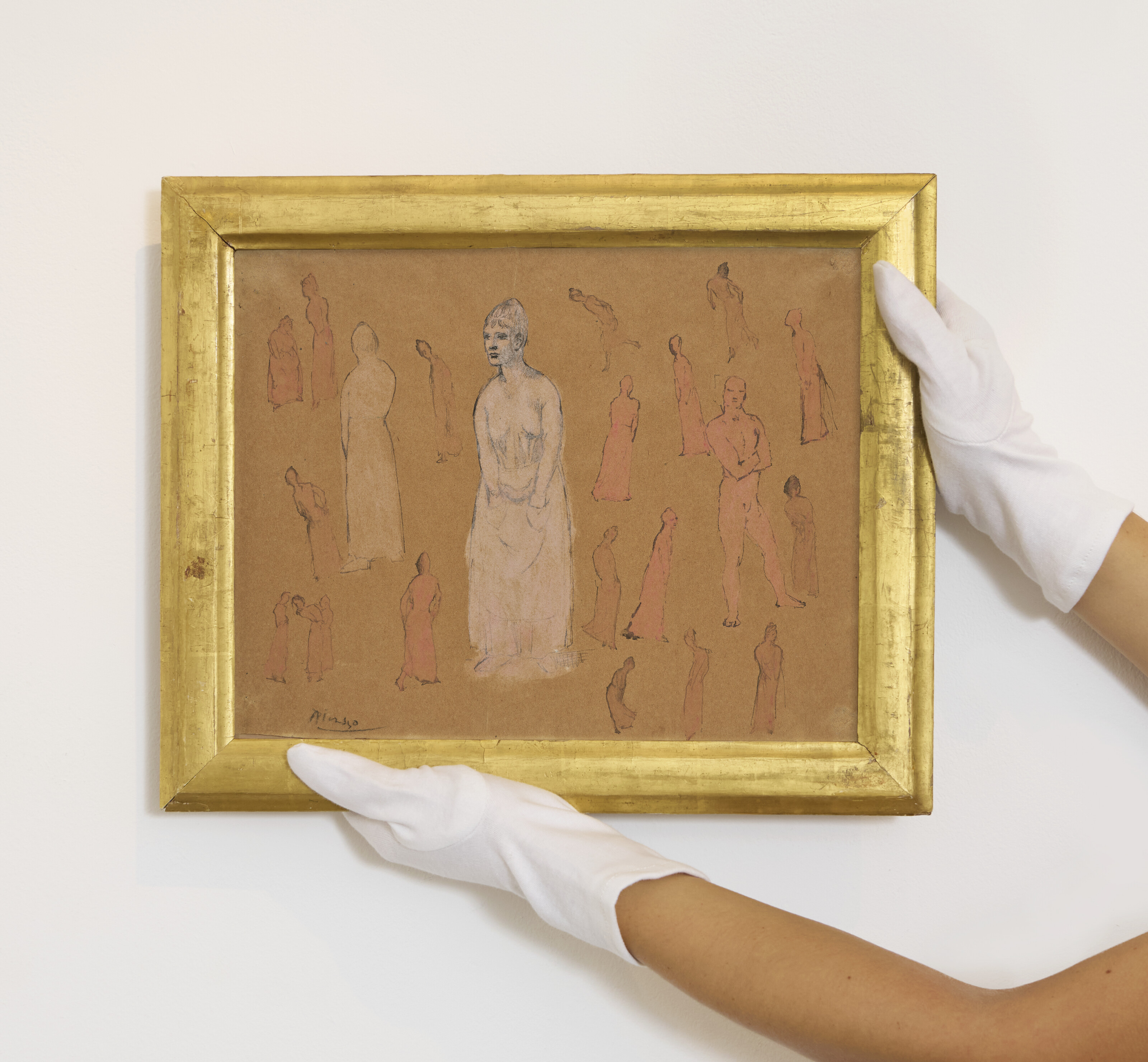 PABLO PICASSO (1881-1973), Études de personnages | Christie's, image size:3200x2960