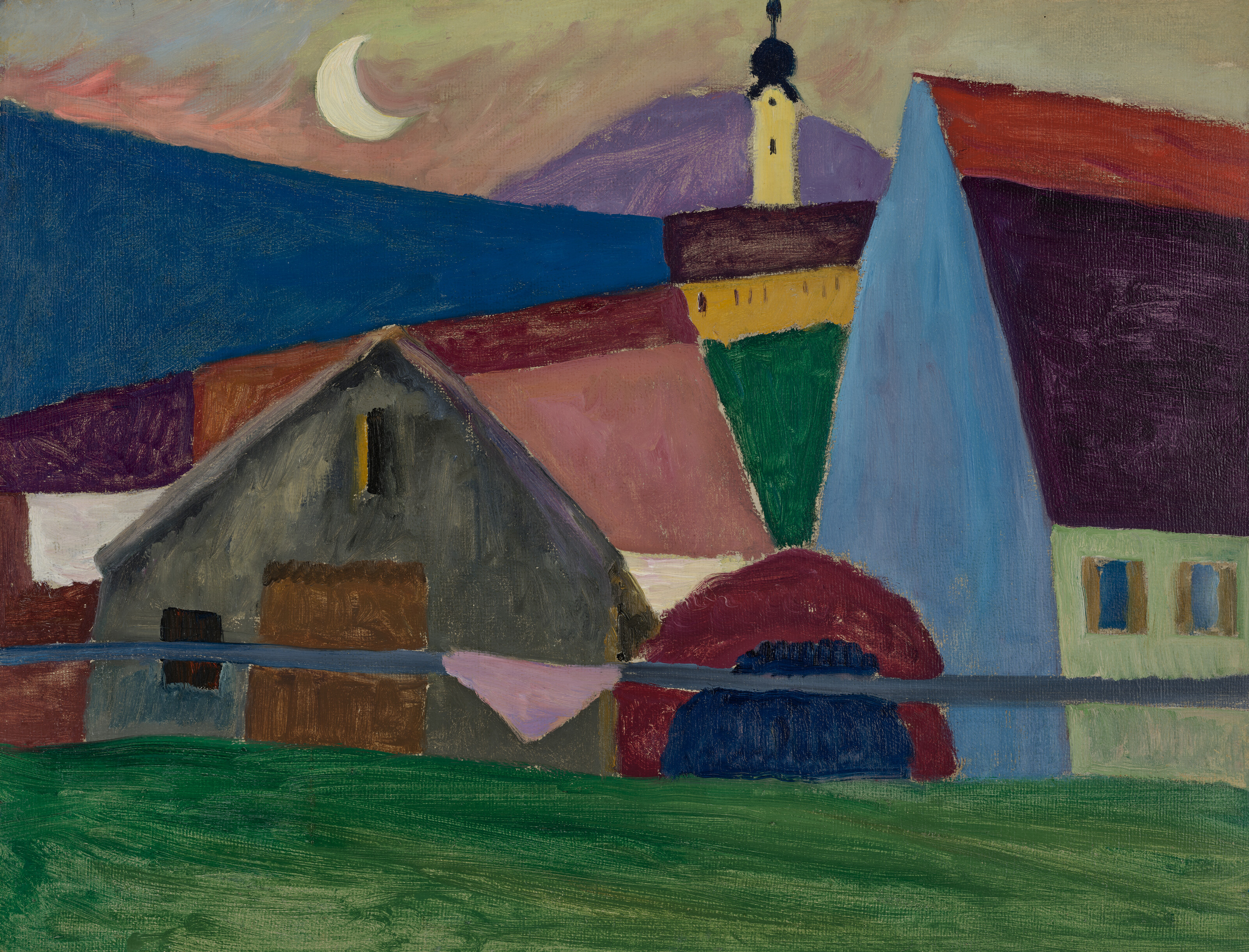 Gabriele Munter, Mond uber Murnau, offered in the Impressionist and Modern Art Day and Works on Paper Sale on 17 October 2025 at Christie's in London