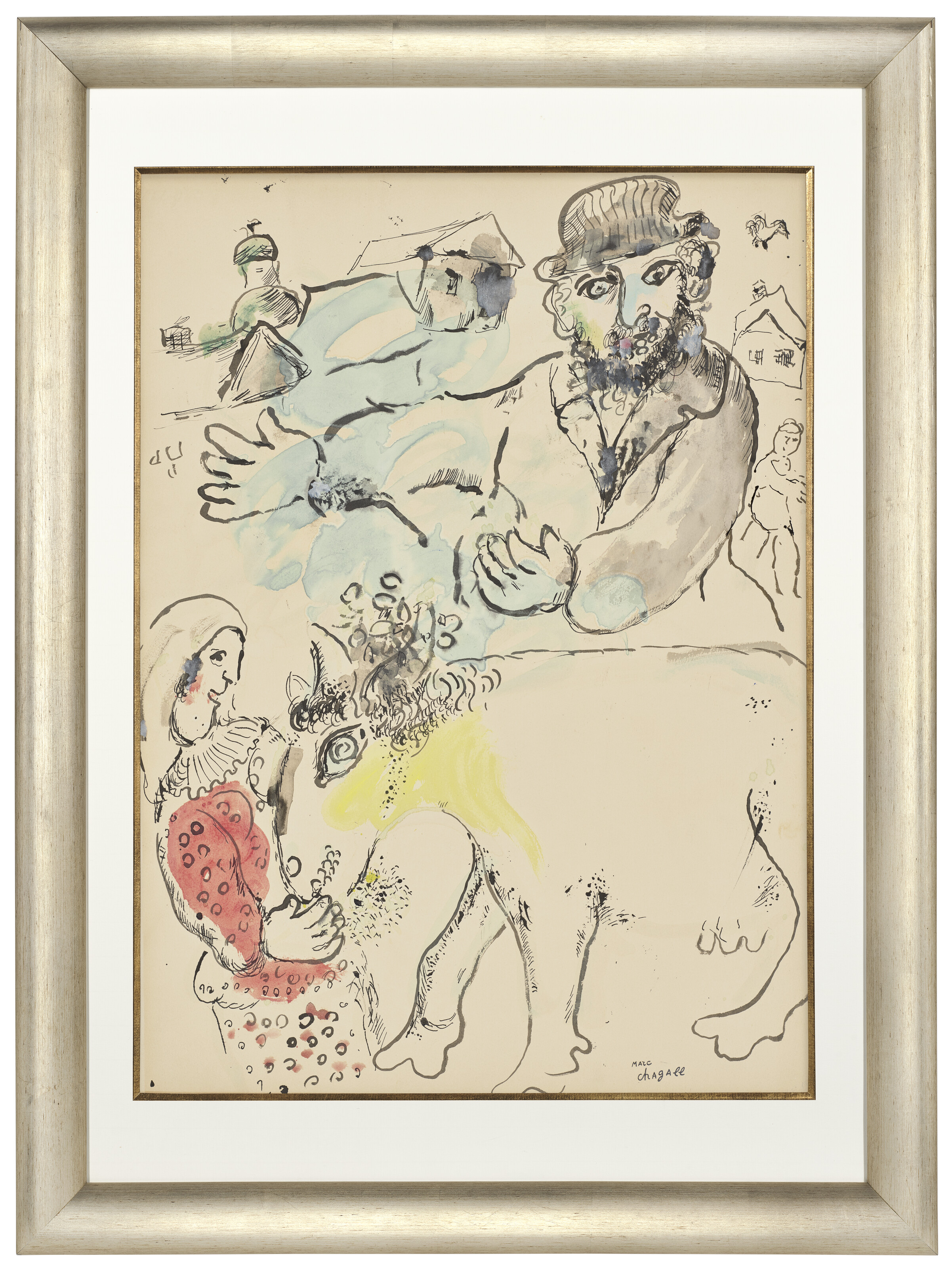 MARC CHAGALL (1887-1985), Les paysans | Christie's