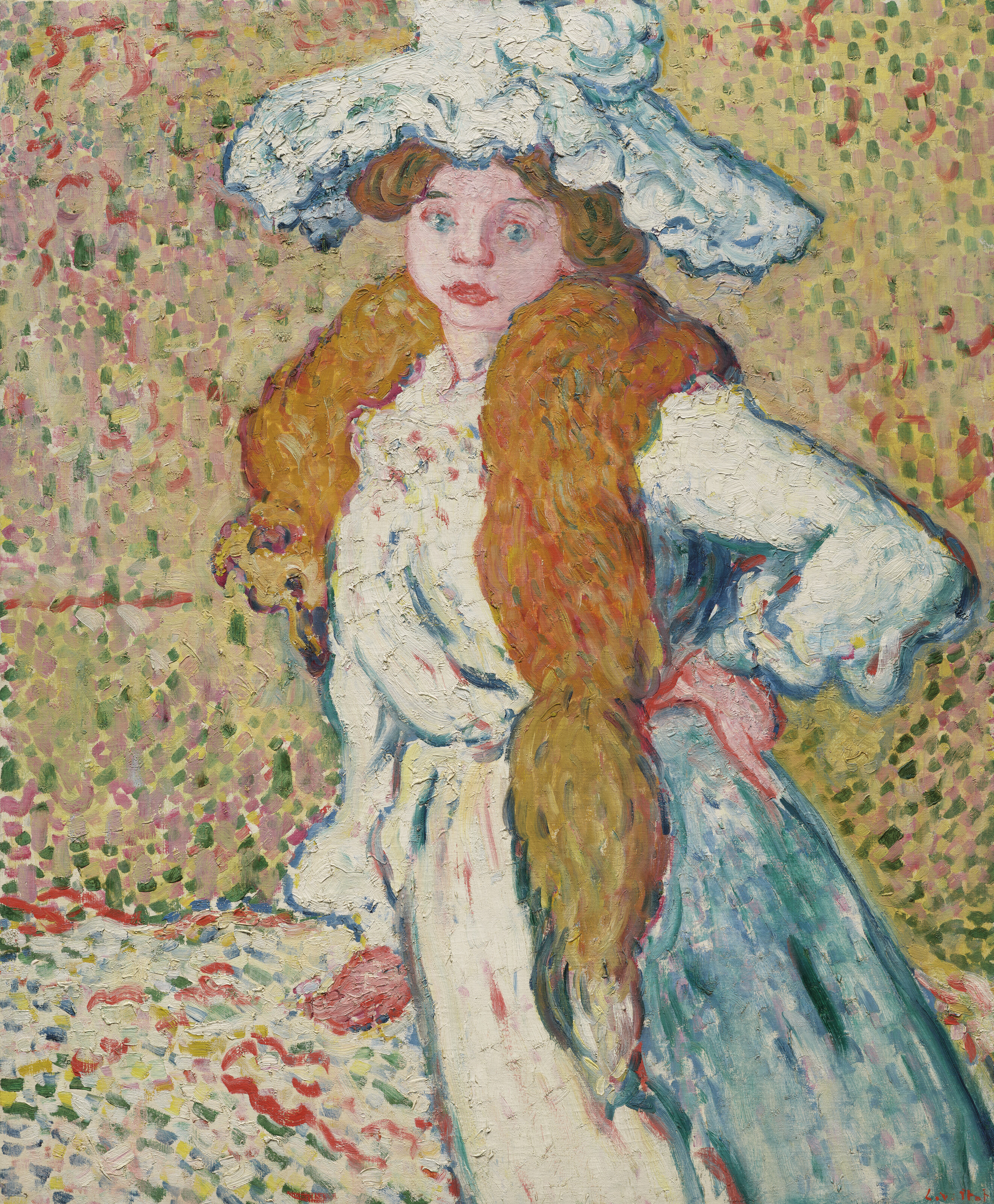 LOUIS VALTAT (1869-1952), Suzanne au renard | Christie's