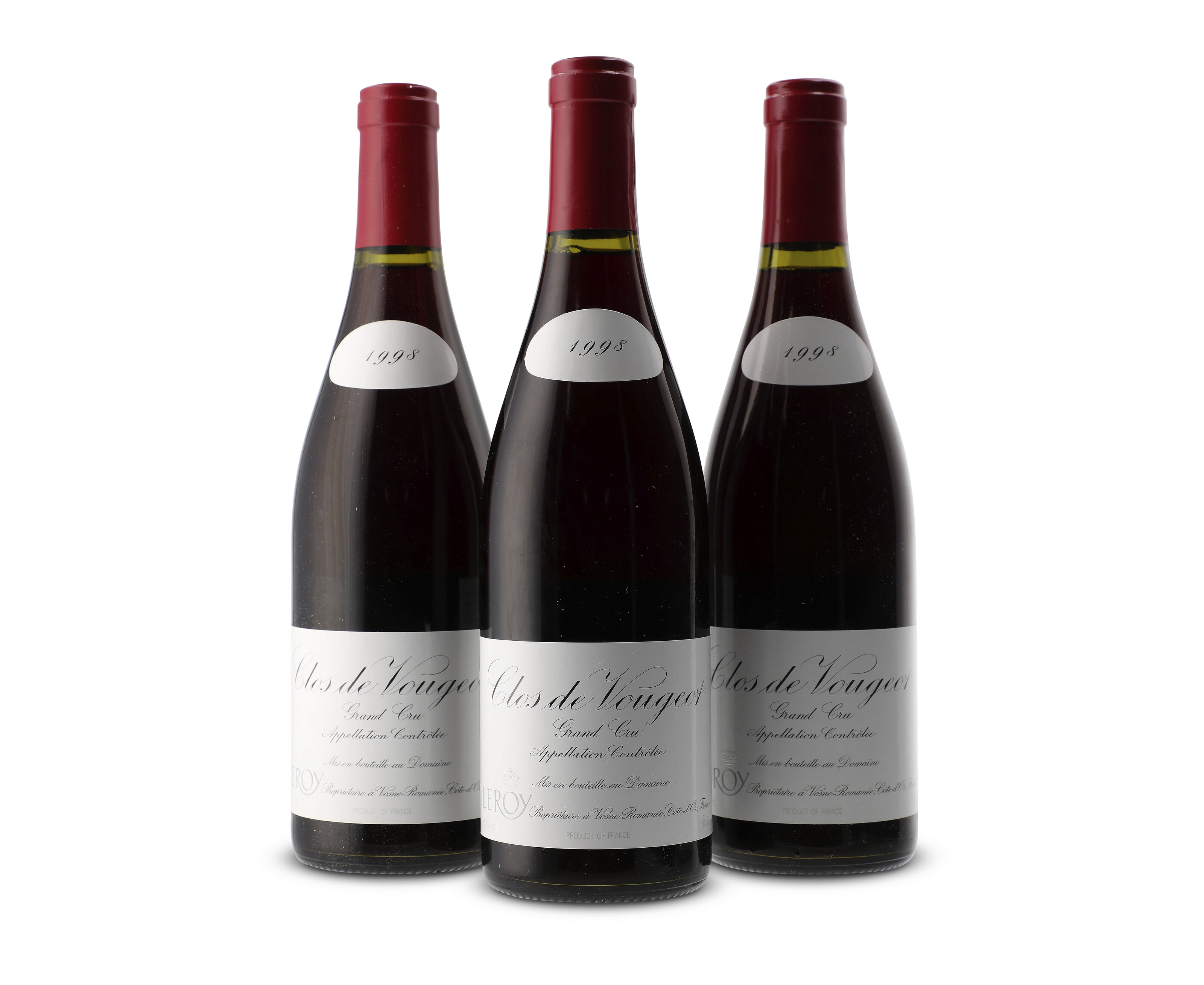 Domaine Leroy, Clos de Vougeot 1998, Côte de Nuits, Grand CruIn