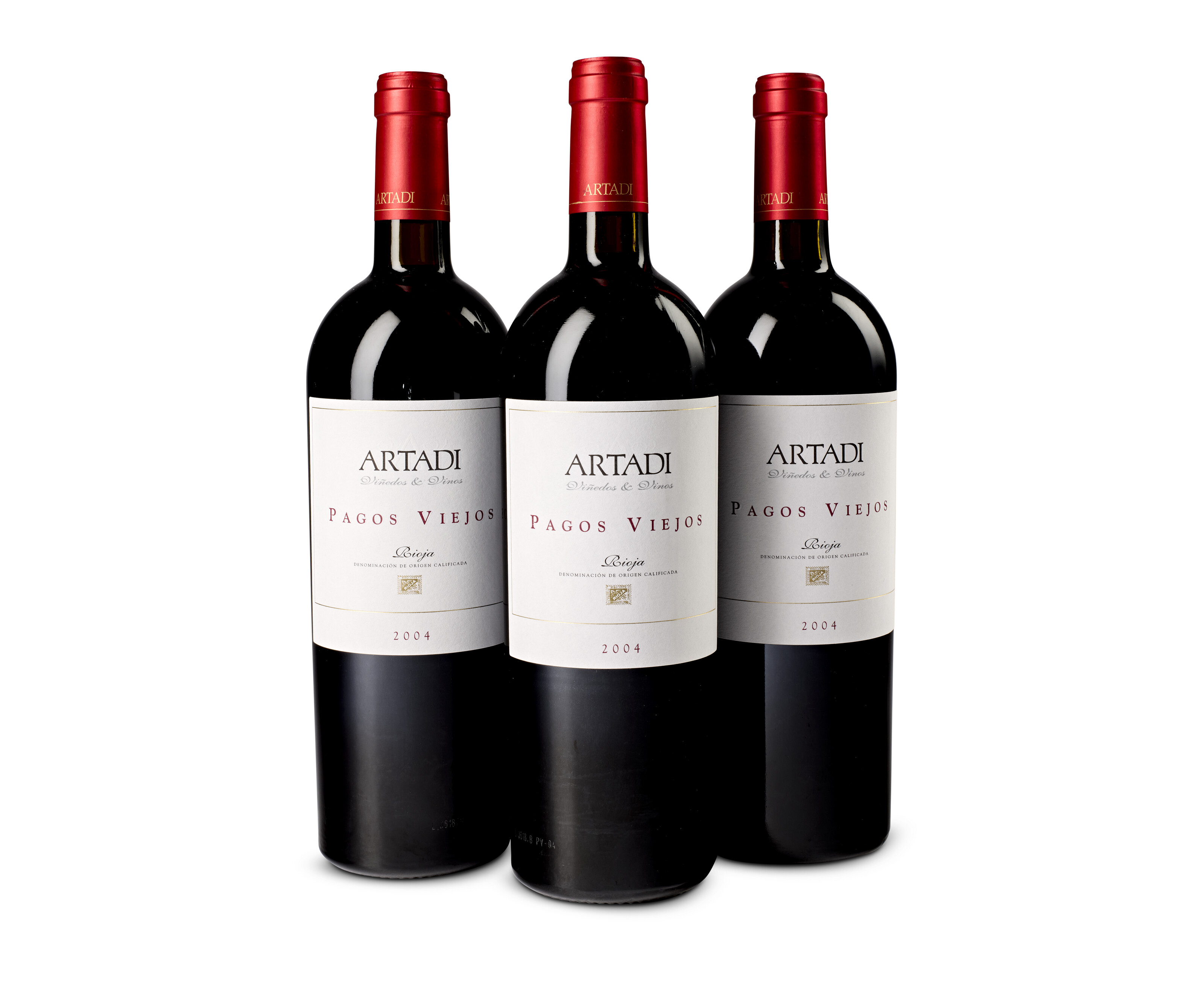 Artadi, Pagos Viejos, Rioja 2004, Six bottles in original wooden case ...