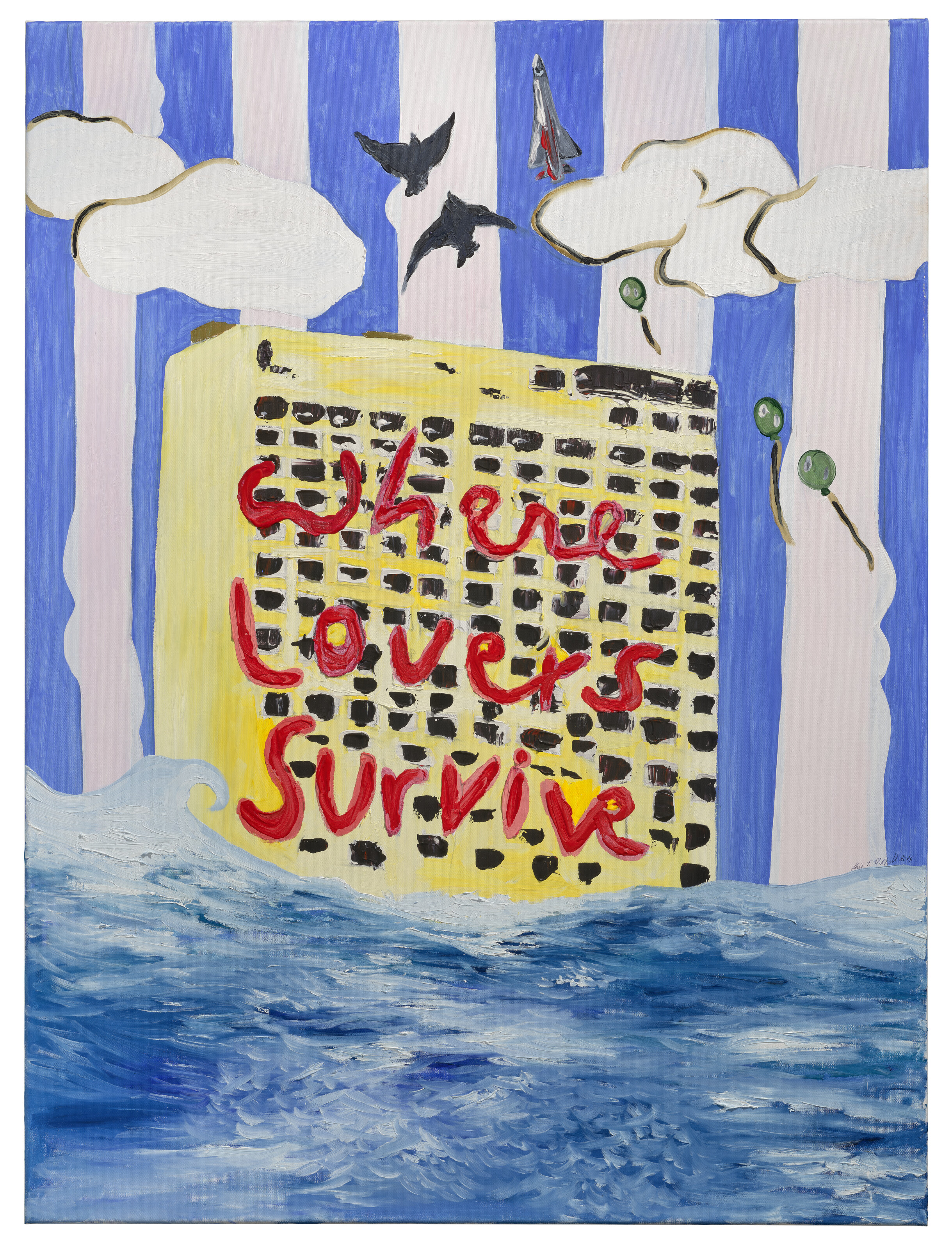 バリ絵画:title tak kenal lelah疲れ知らず MIRA EL-KHALIL, Holiday Inn Beirut, 2025 | Christie's