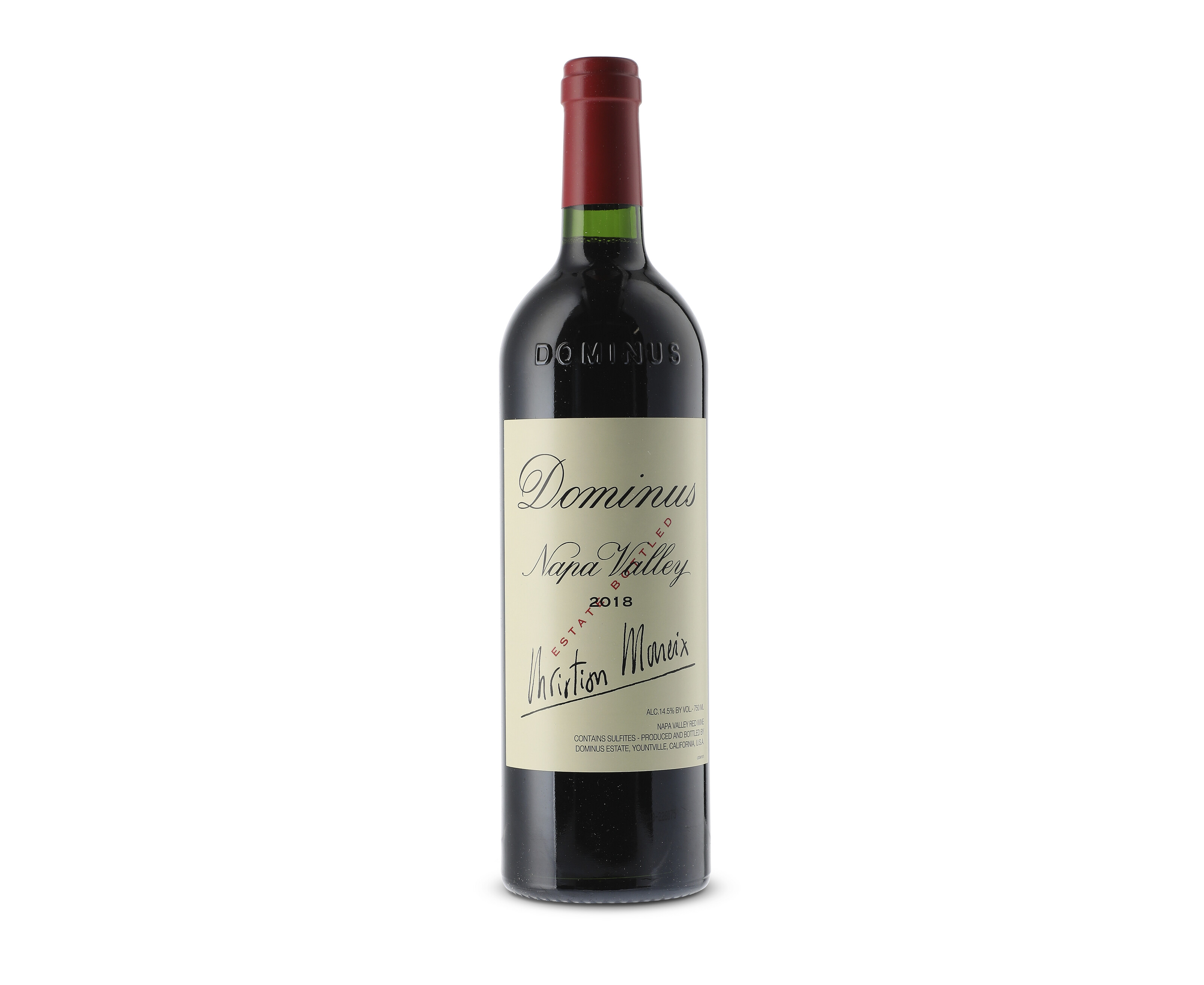Dominus 2018, Napa ValleyIn original wooden case | Christie’s
