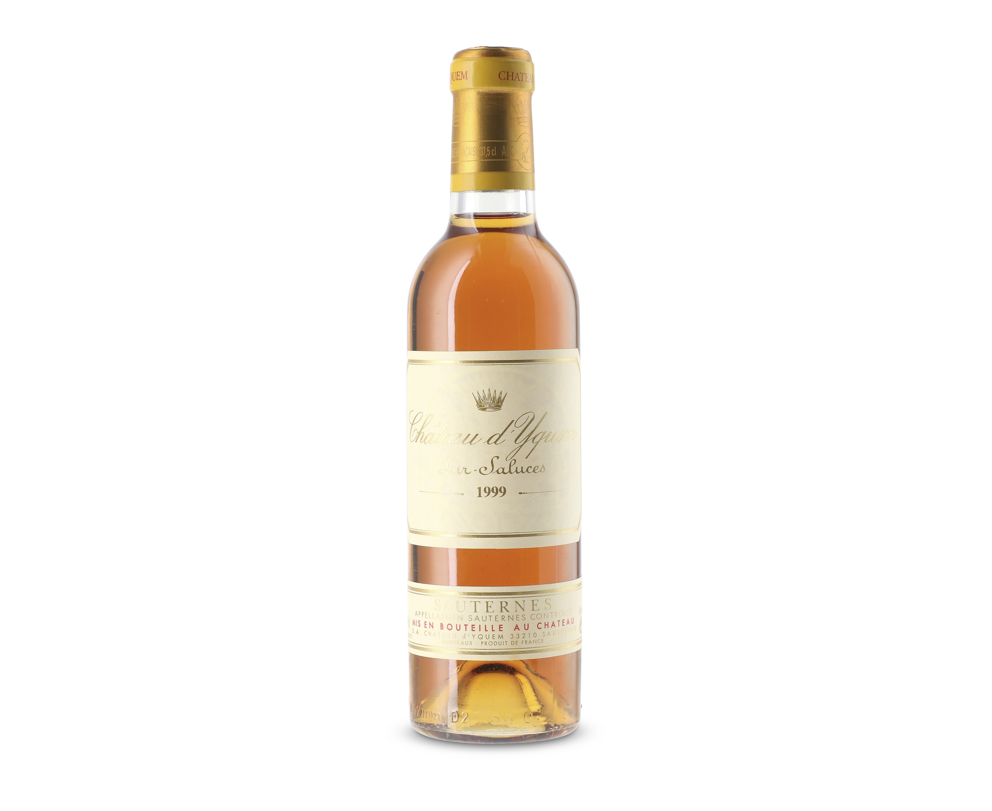 Château d'Yquem 1999, Sauternes, 1er Cru Supérieur U. bon or