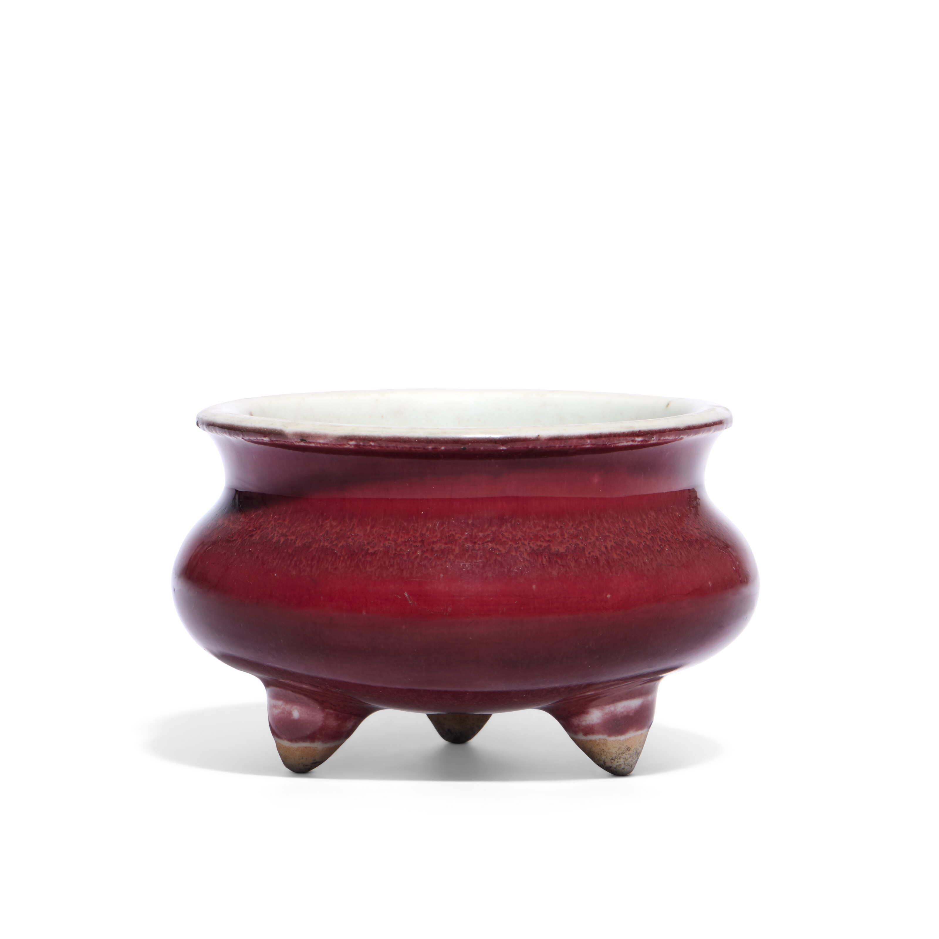 清康熙青花纏枝花卉紋碗「大明嘉靖年製」款, CHINA, QING DYNASTY