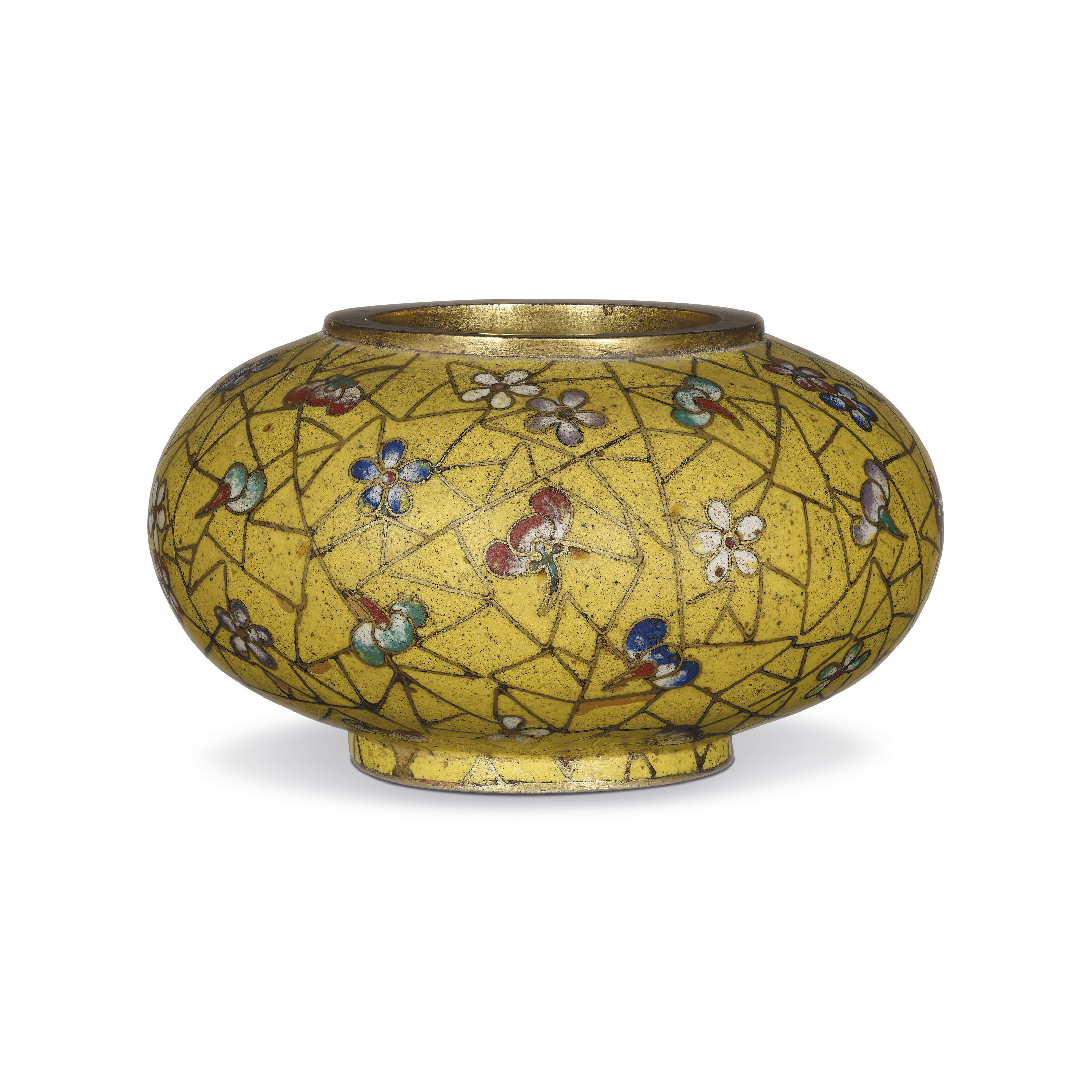 清康熙五彩八骏图盘, CHINA, QING DYNASTY, KANGXI PERIOD (1662-1722