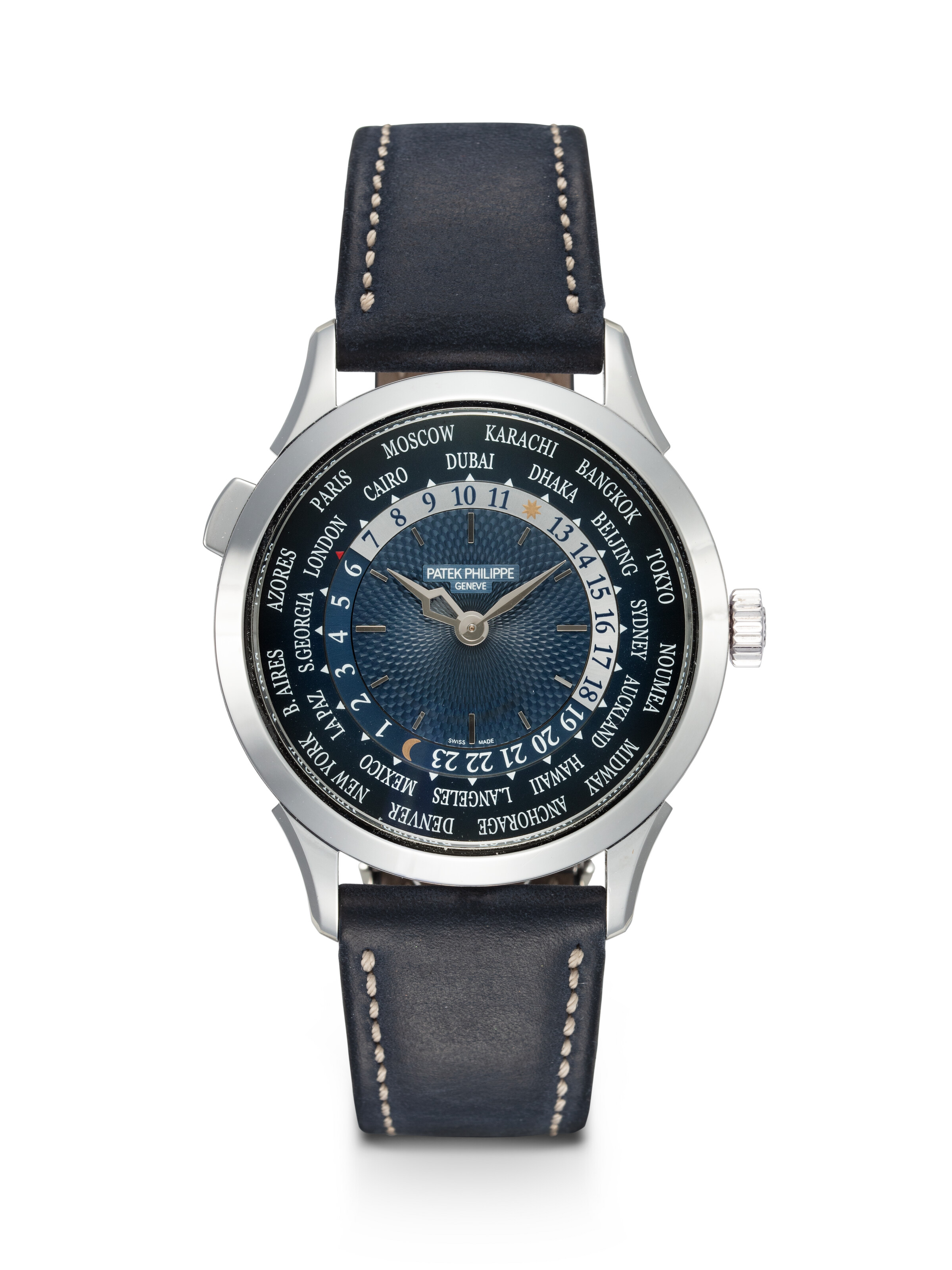 PATEK PHILIPPE, REF. 5230P-001, AN ATTRACTIVE AND DISTINGUISHED