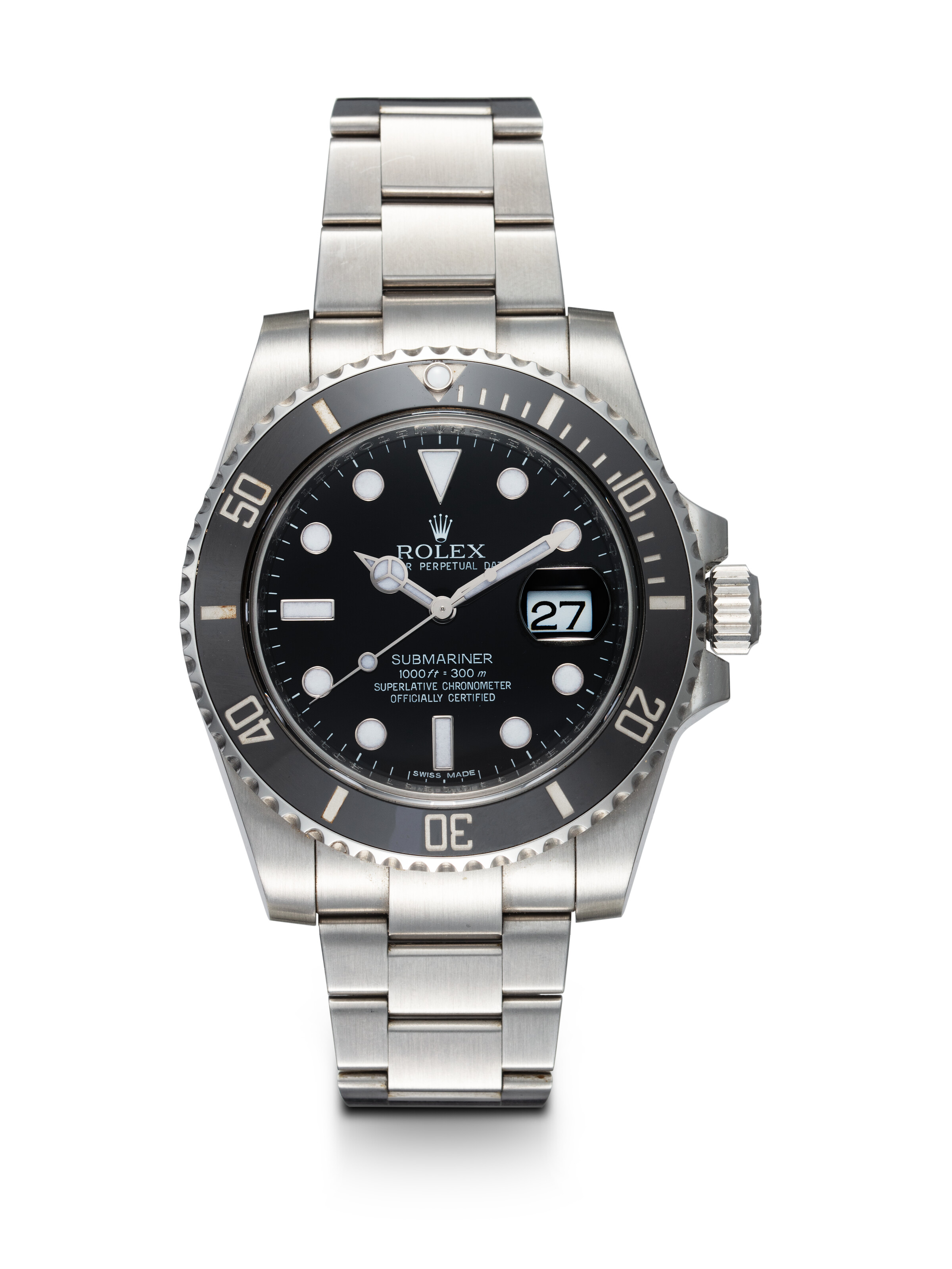 ROLEX, SUBMARINER 'SRR' REF. 116610LN, A STEEL WRISTWATCH MADE FOR
