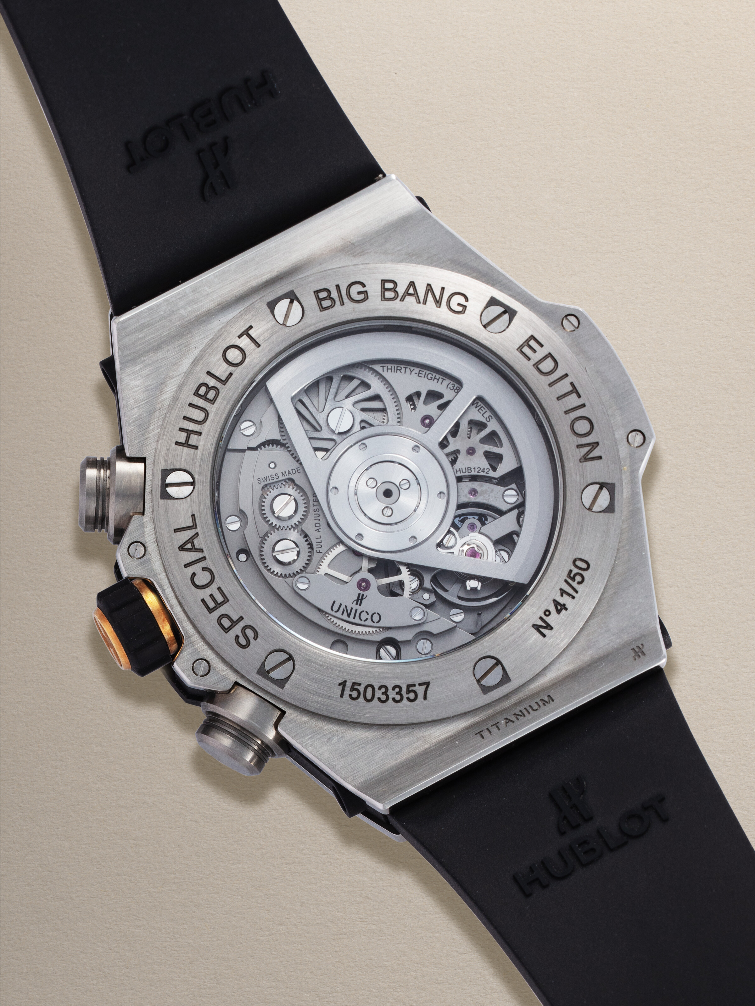 HUBLOT, BIG-BANG CHRONOGRAPH REF. 411.NX.1187.RX.MTK.20 