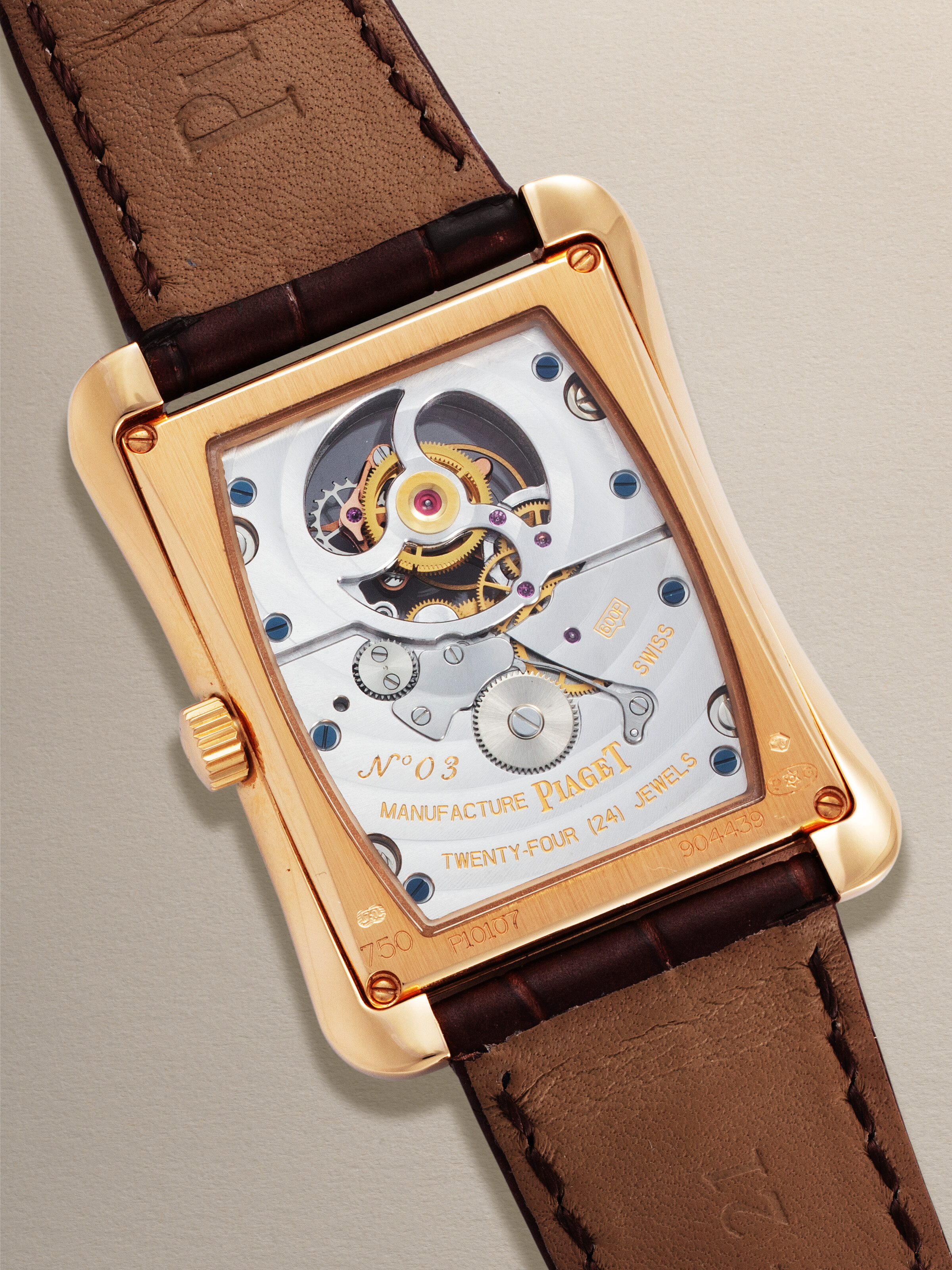PIAGET, BLACK TIE EMPERADOR REF. G0A28073, A RARE NUMBERED EDITION