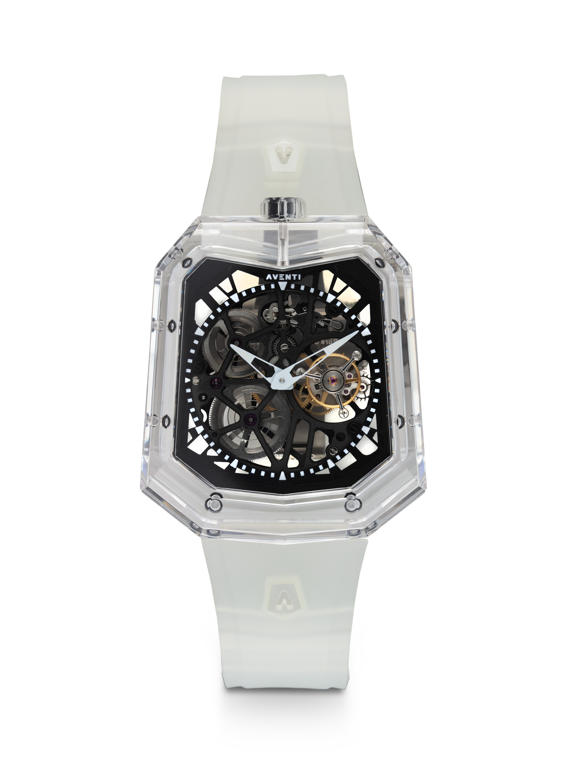 AVENTI, A11-SE, AN AVANT-GARDE SAPPHIRE CRYSTAL TOURBILLON