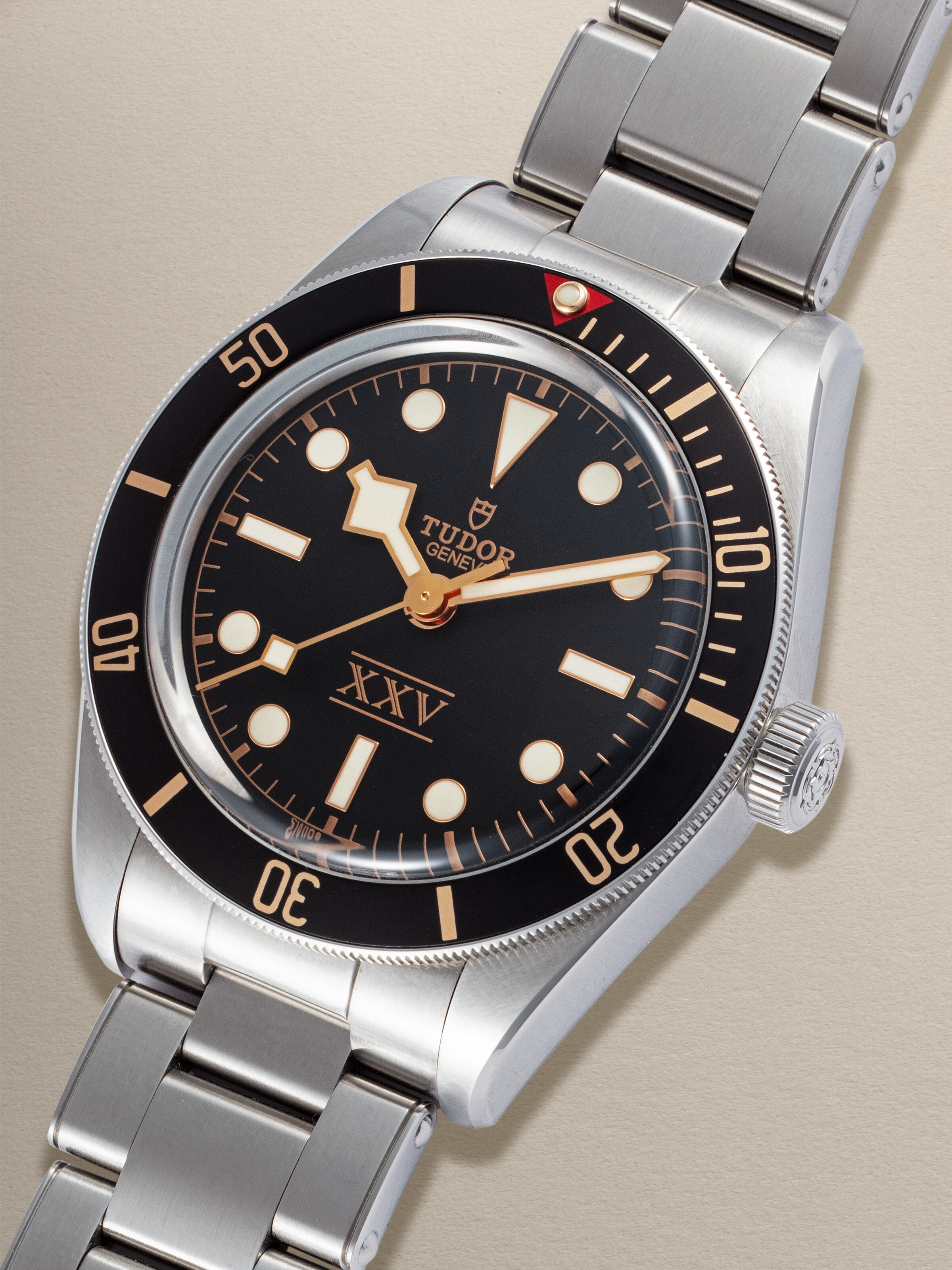 TUDOR, BLACK BAY 58 'XXV', A RARE STAINLESS STEEL AUTOMATIC