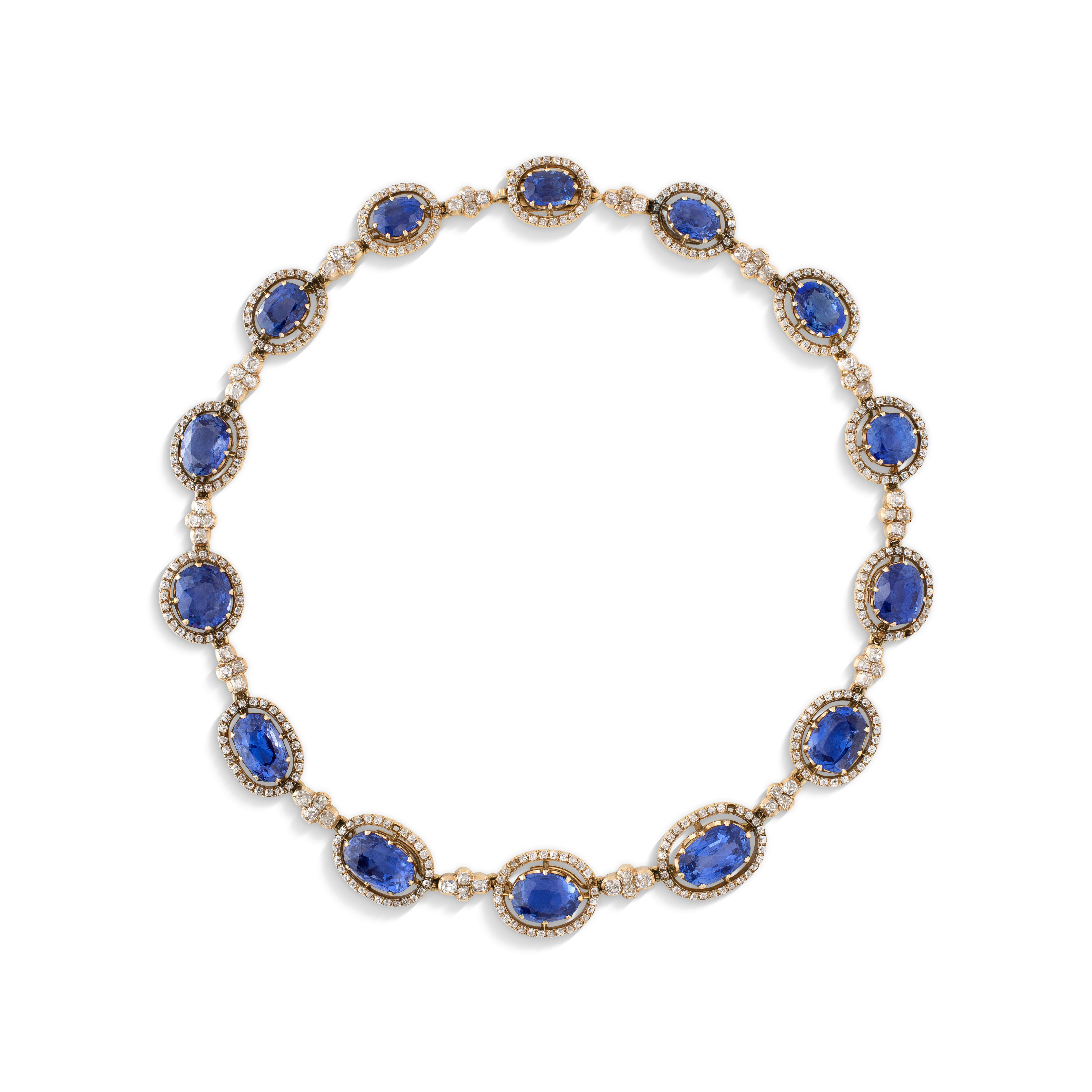 A Bolin early-20th-century sapphire and diamond necklace, offered in Magnificent Jewels on 14 May 2025 at Christie's in Geneva