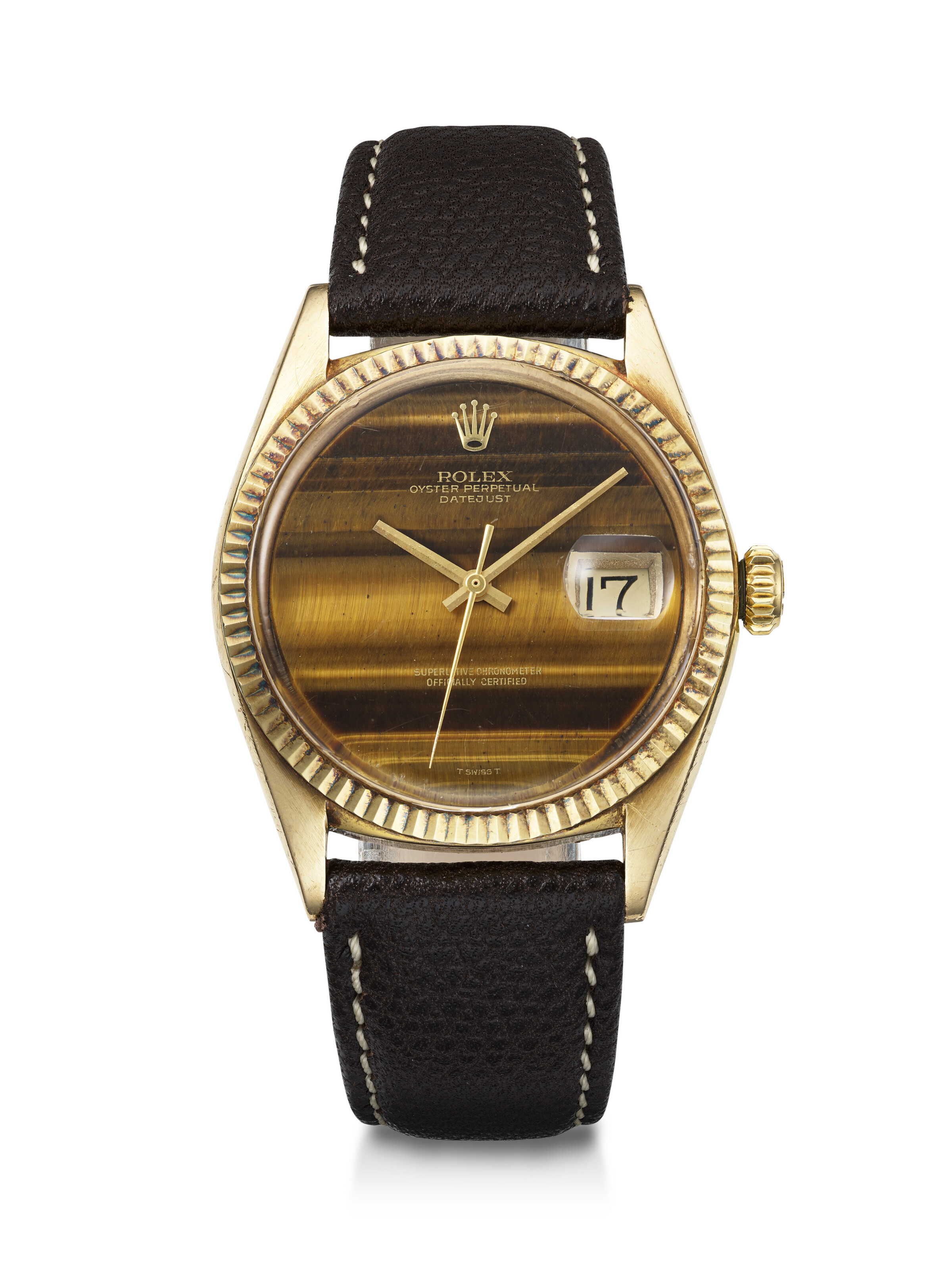 PaleNeØ/レゾンテノール Bonhams : Rolex. A very rare 18K gold automatic triple