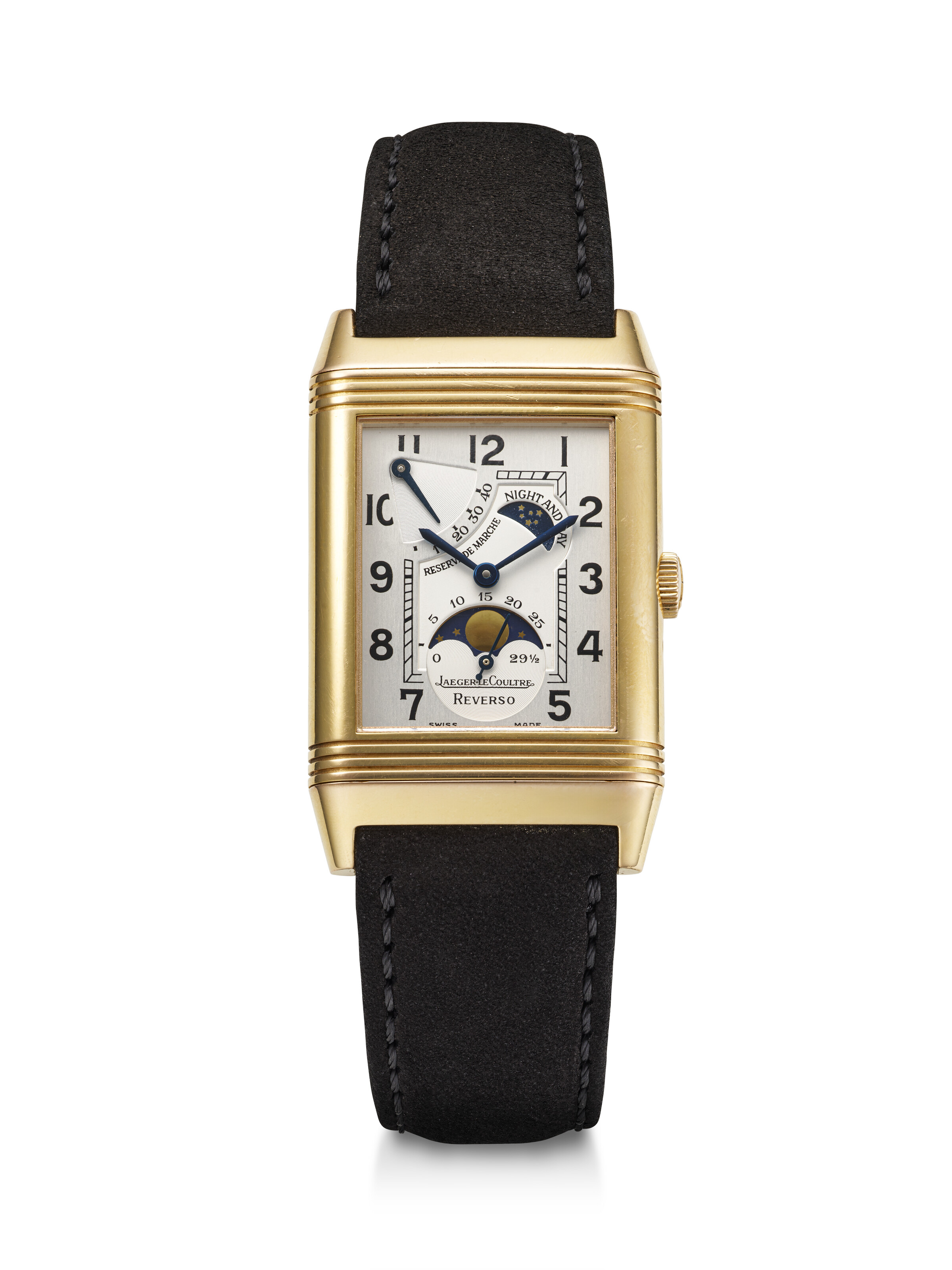 JAEGER-LECOULTRE, YELLOW GOLD 'REVERSO', REF. 270.2.63, CASE NO