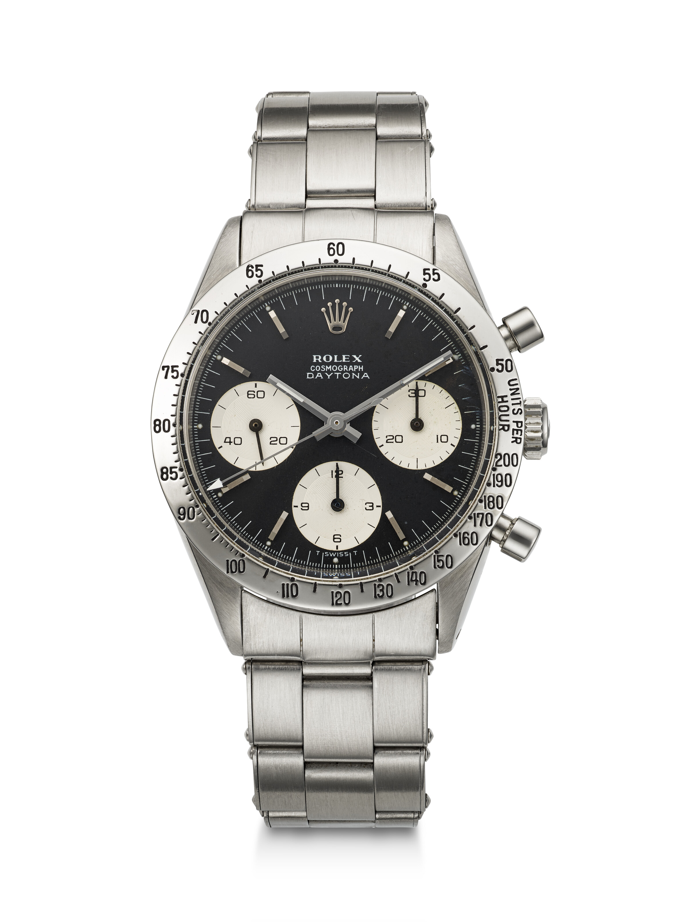 Rolex ROLEX, STAINLESS STEEL 'DAYTONA', REF. 6239 SERIAL NO: 1695653 · 6239