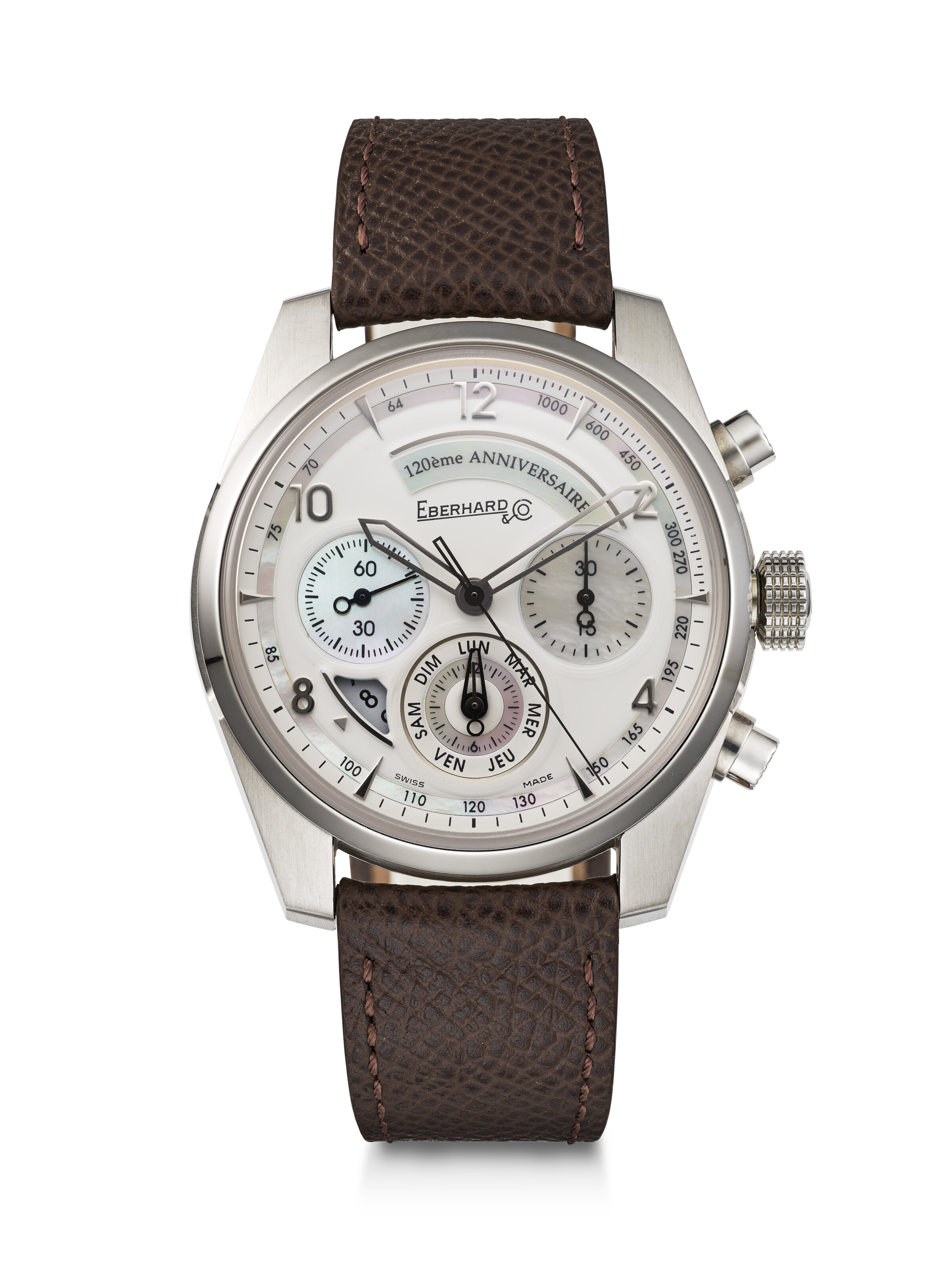 MONTBLANC, LIMITED EDITION TITANIUM ' 1858 GEOSPHERE CHRONOGRAPH 0