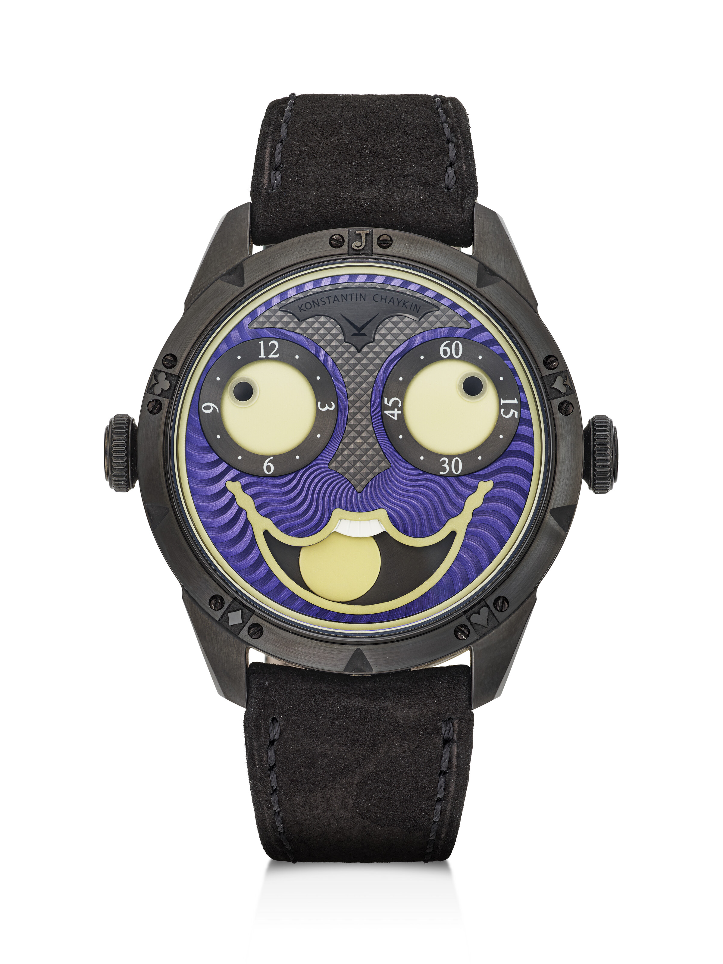 KONSTANTIN CHAYKIN, LIMITED EDITION BLACK DLC-COATED STAINLESS