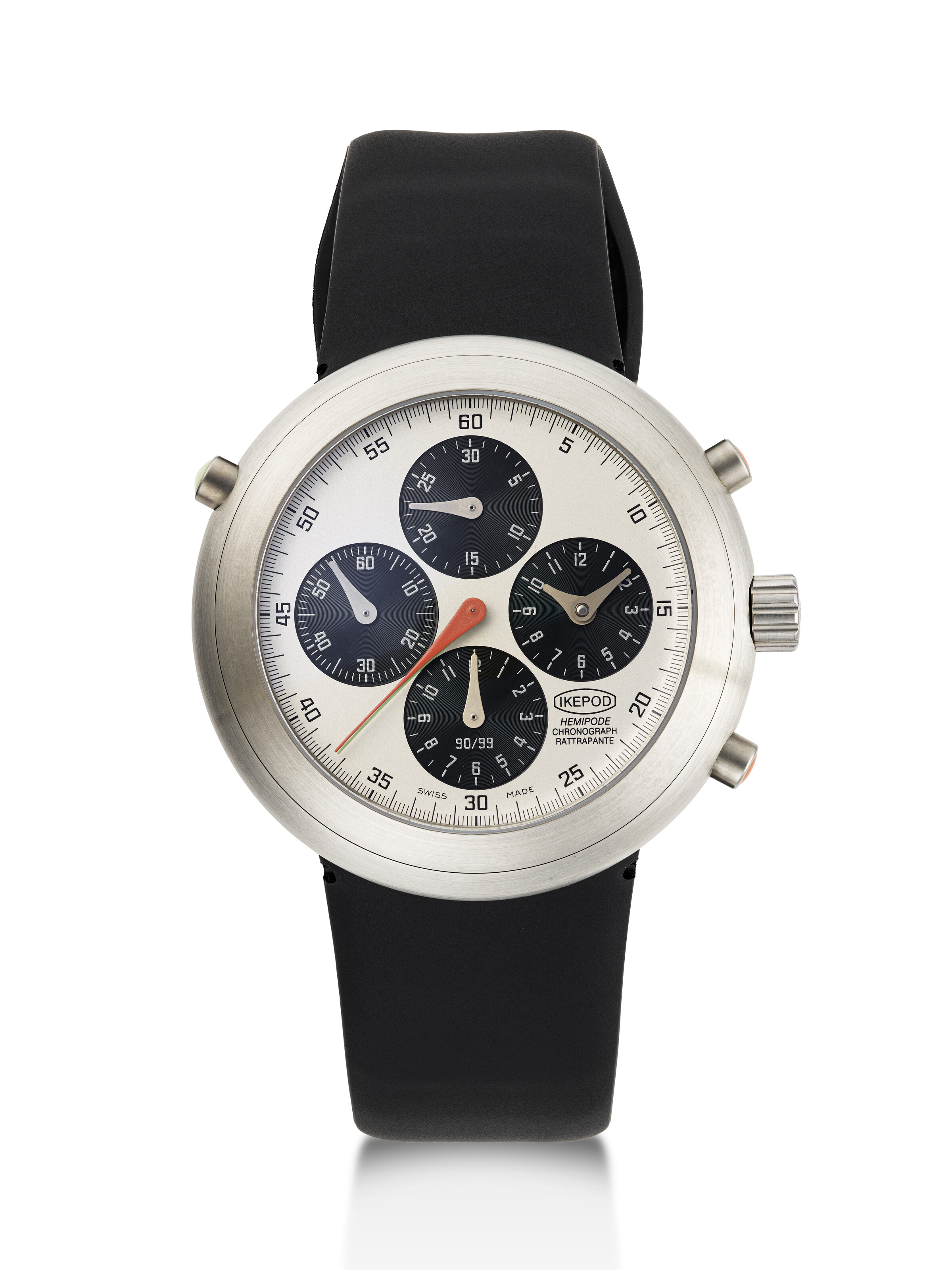 IKEPOD, LIMITED EDITION STAINLESS STEEL 'HEMIPODE CHRONOGRAPH