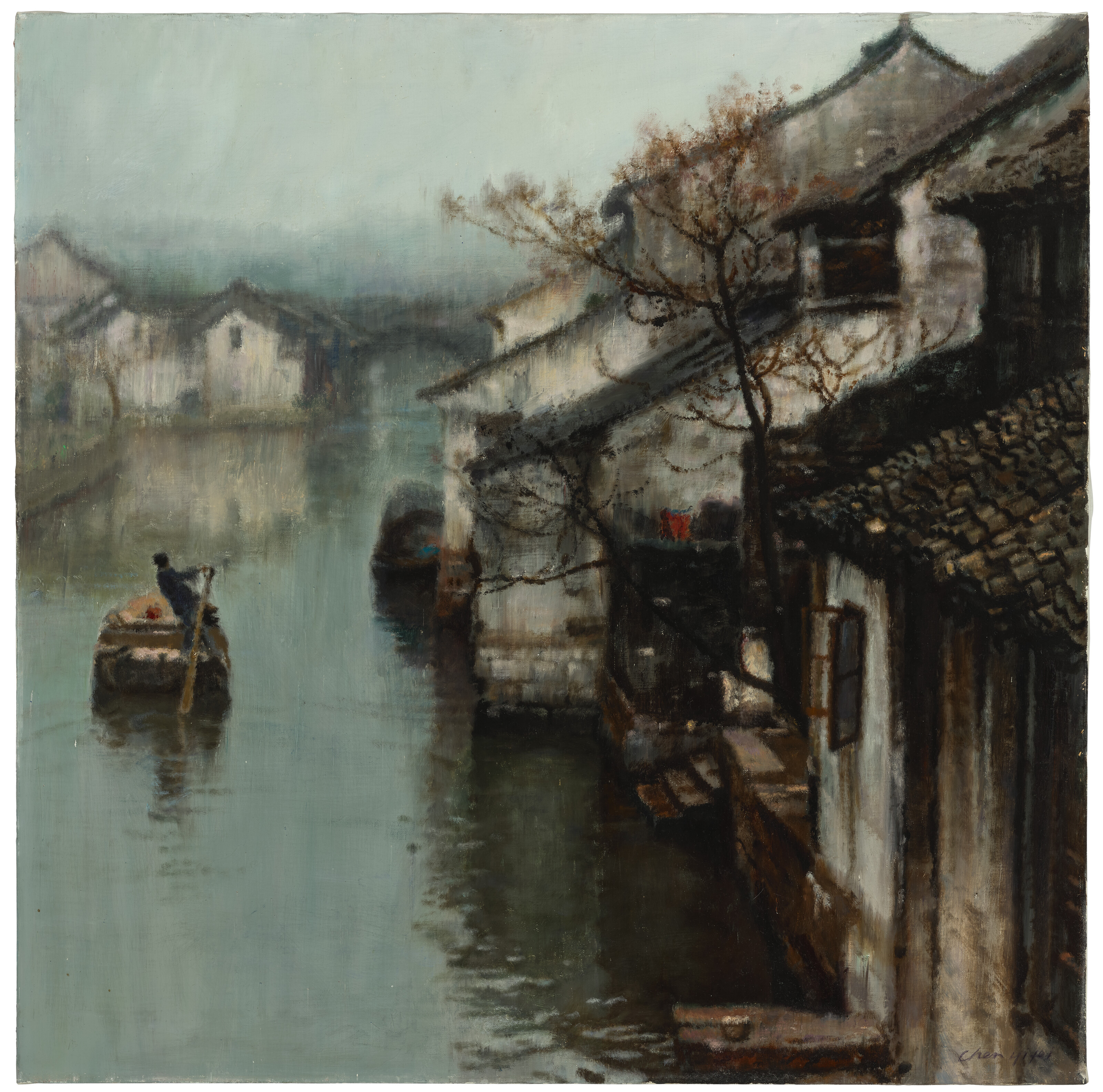 陳逸飛(1946-2005), 歸家| Christie's
