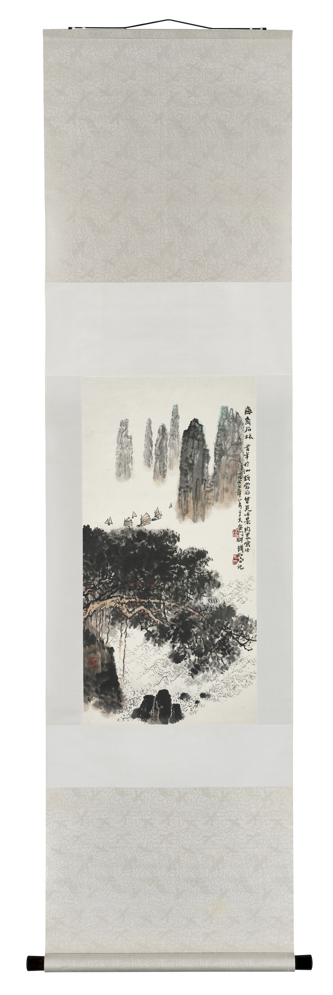 錢松喦（1898-1985）, 海角石林| Christie's