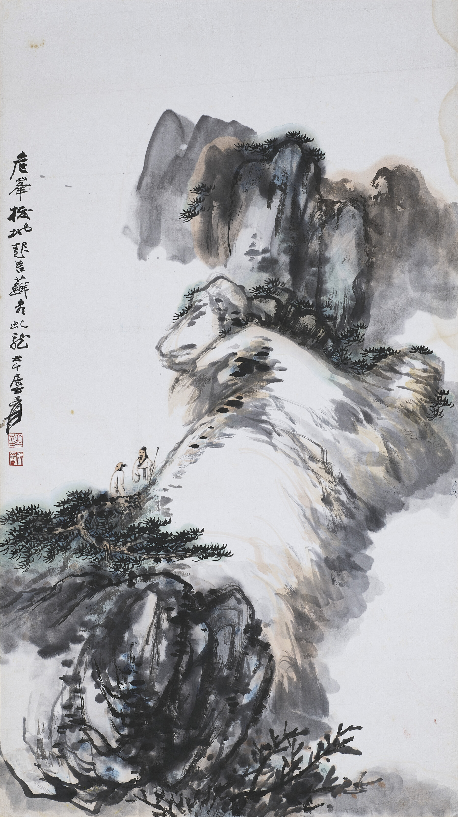錢松喦（1898-1985）, 海角石林| Christie's
