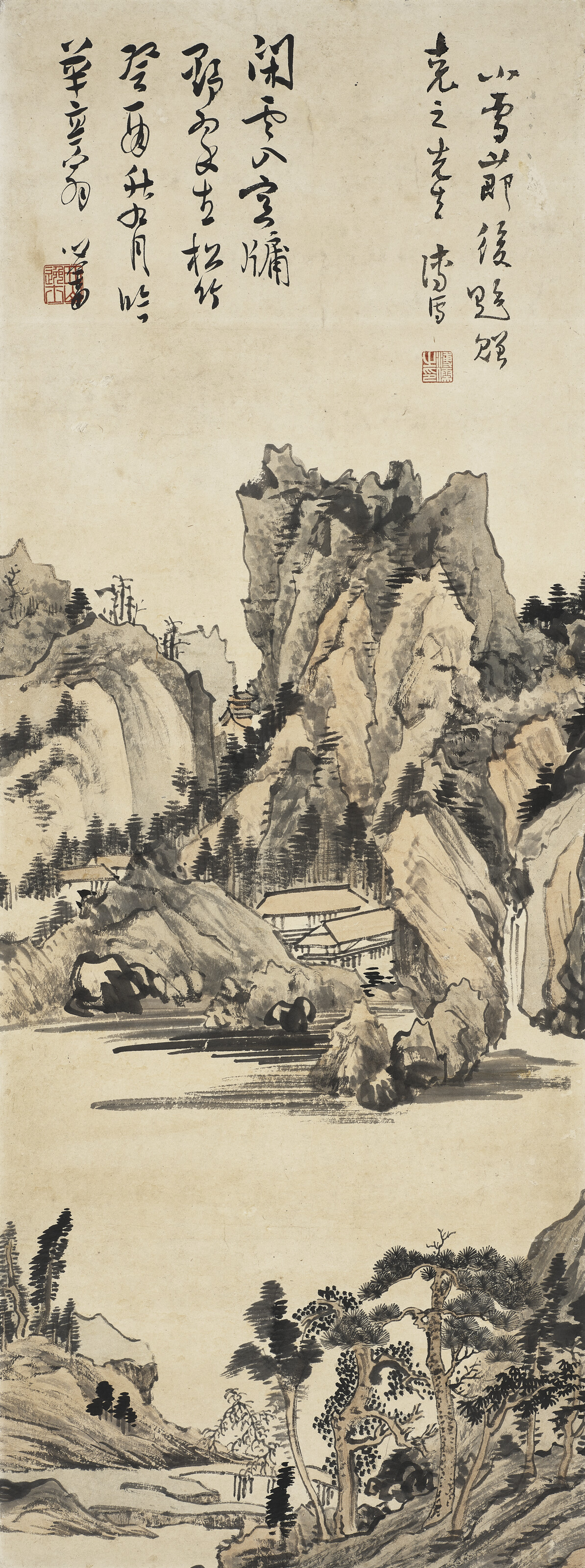 張大千（1899-1983）, 枝頭春意| Christie's
