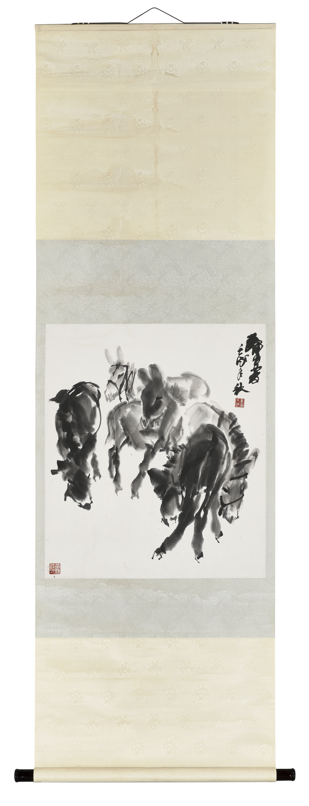 黃冑（1925-1997）, 五驢圖| Christie's