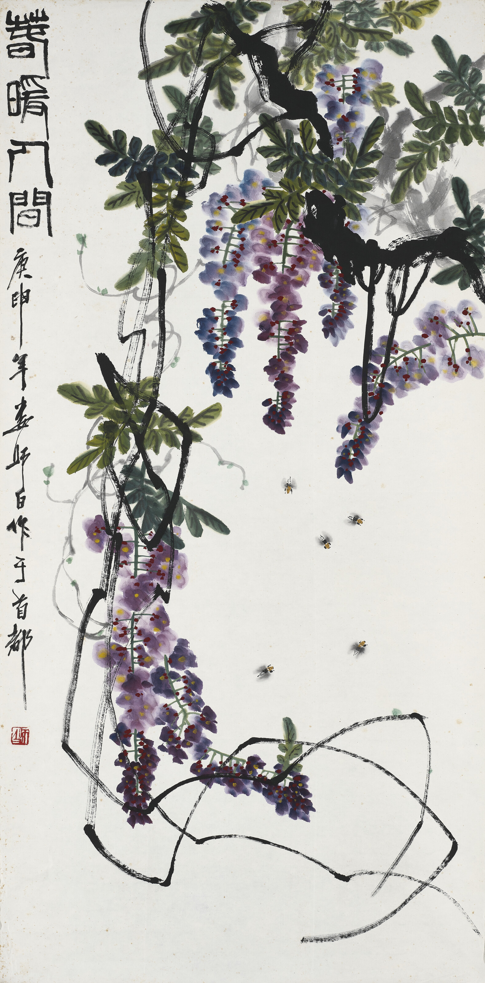 Catalog image of Wisteria and Bees