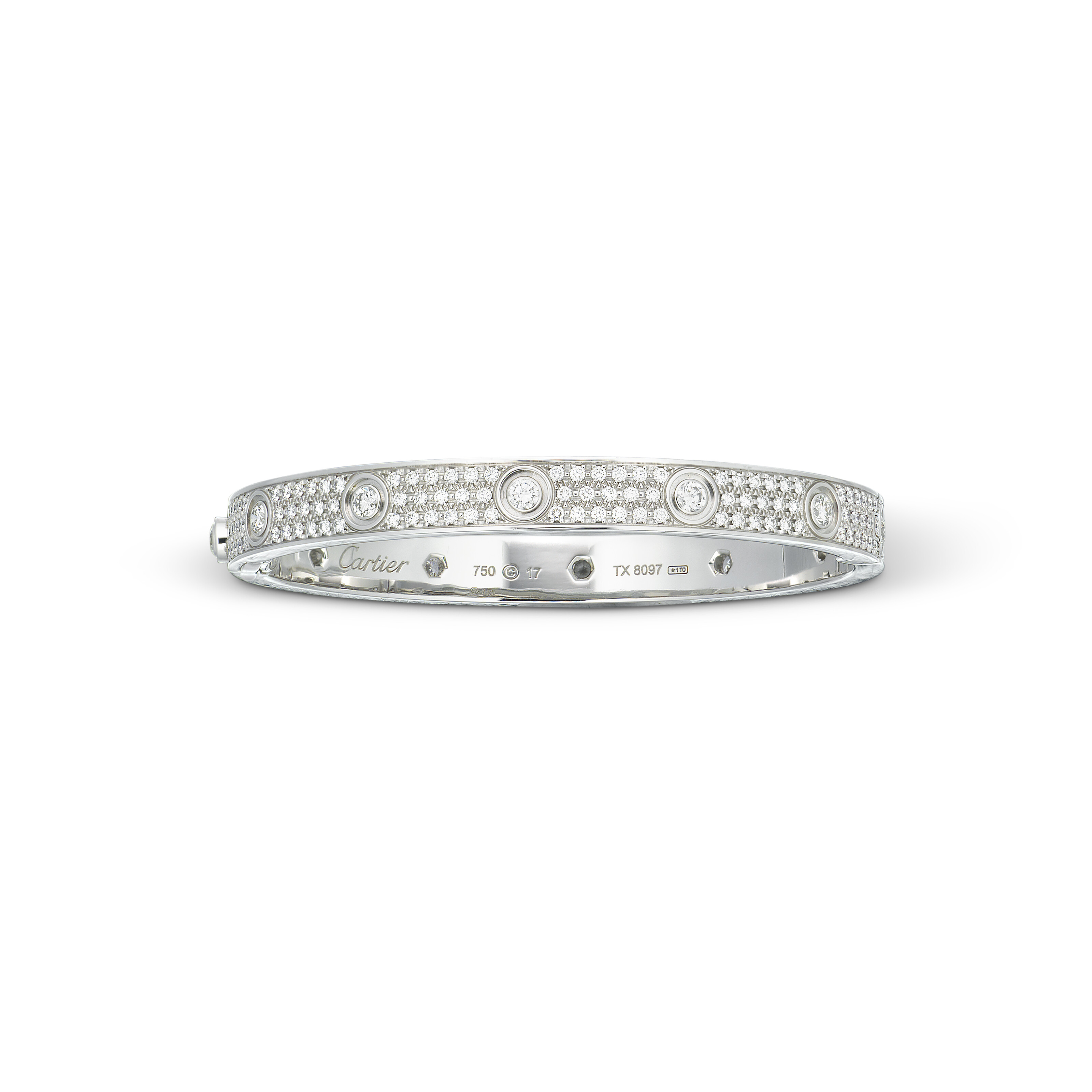 Catalog image of CARTIER DIAMOND 'LOVE' BANGLE
