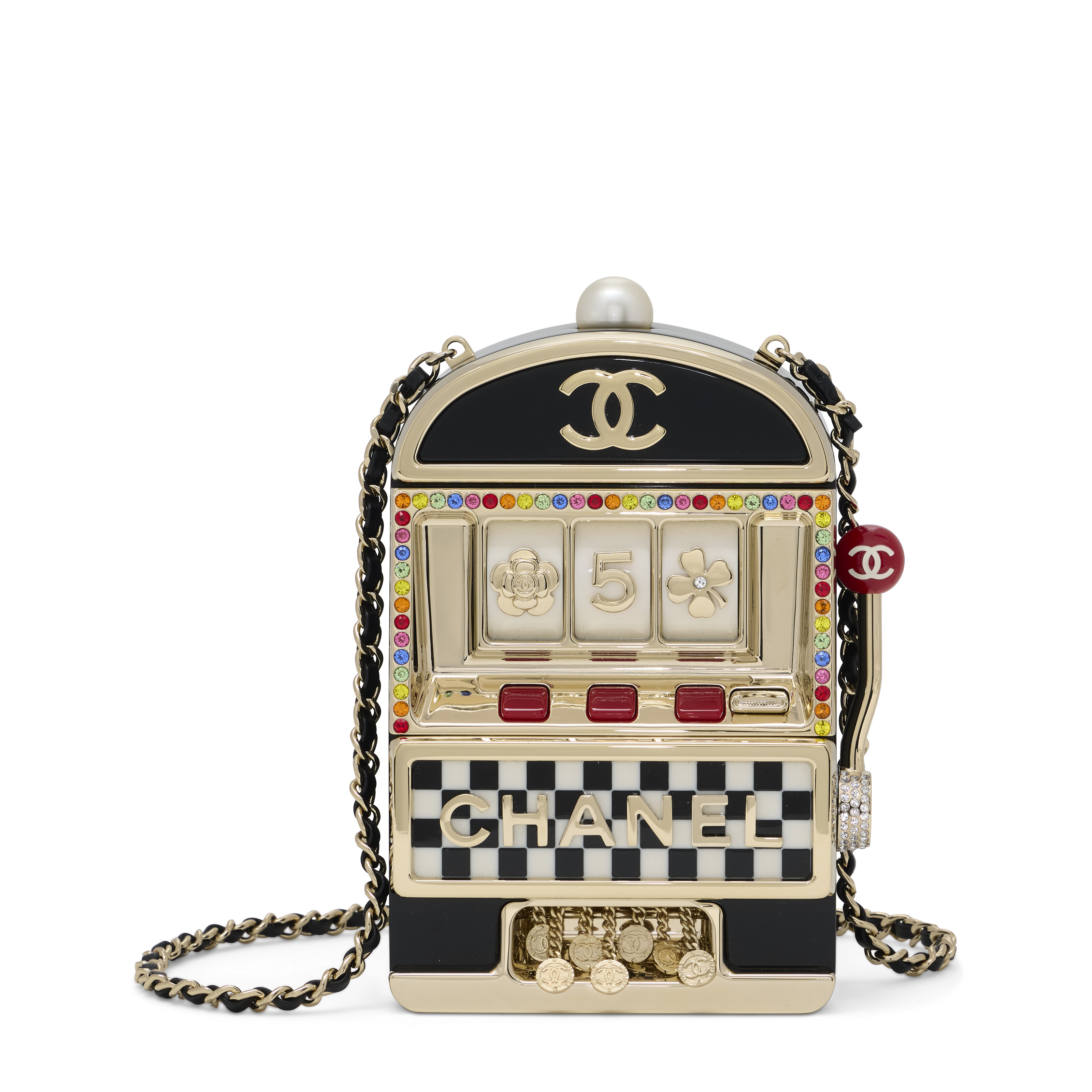 A RUNWAY SLOT MACHINE MINAUDIÈRE BAG, CHANEL, CRUISE, 2023 | Christie's