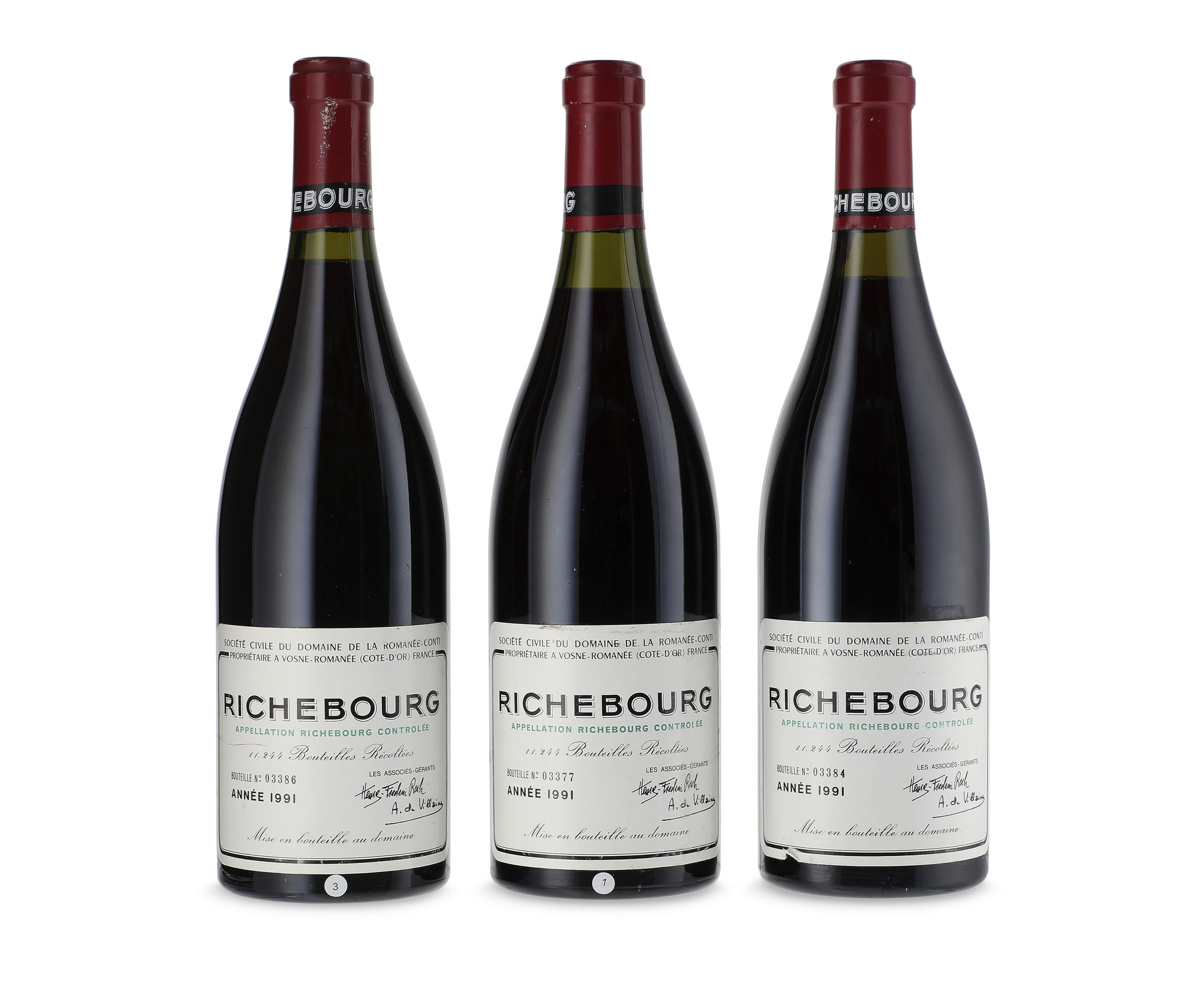Domaine de la Romanée-Conti, Richebourg 1991, Côte de Nuits, Grand Cru3 ...