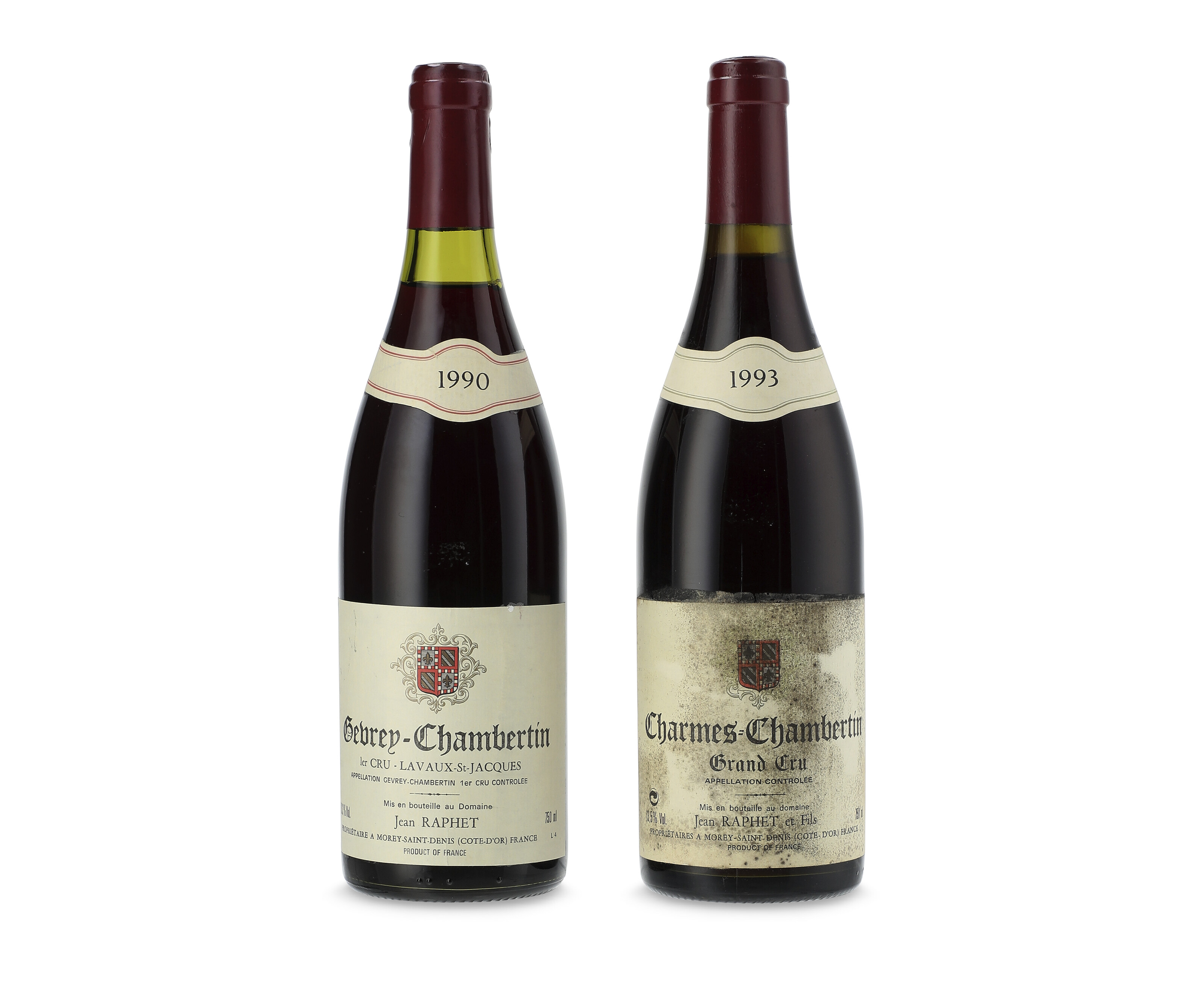 Mixed Jacques Cacheux, Vosne-Romanée Les Suchots, 1996Lightly bin 