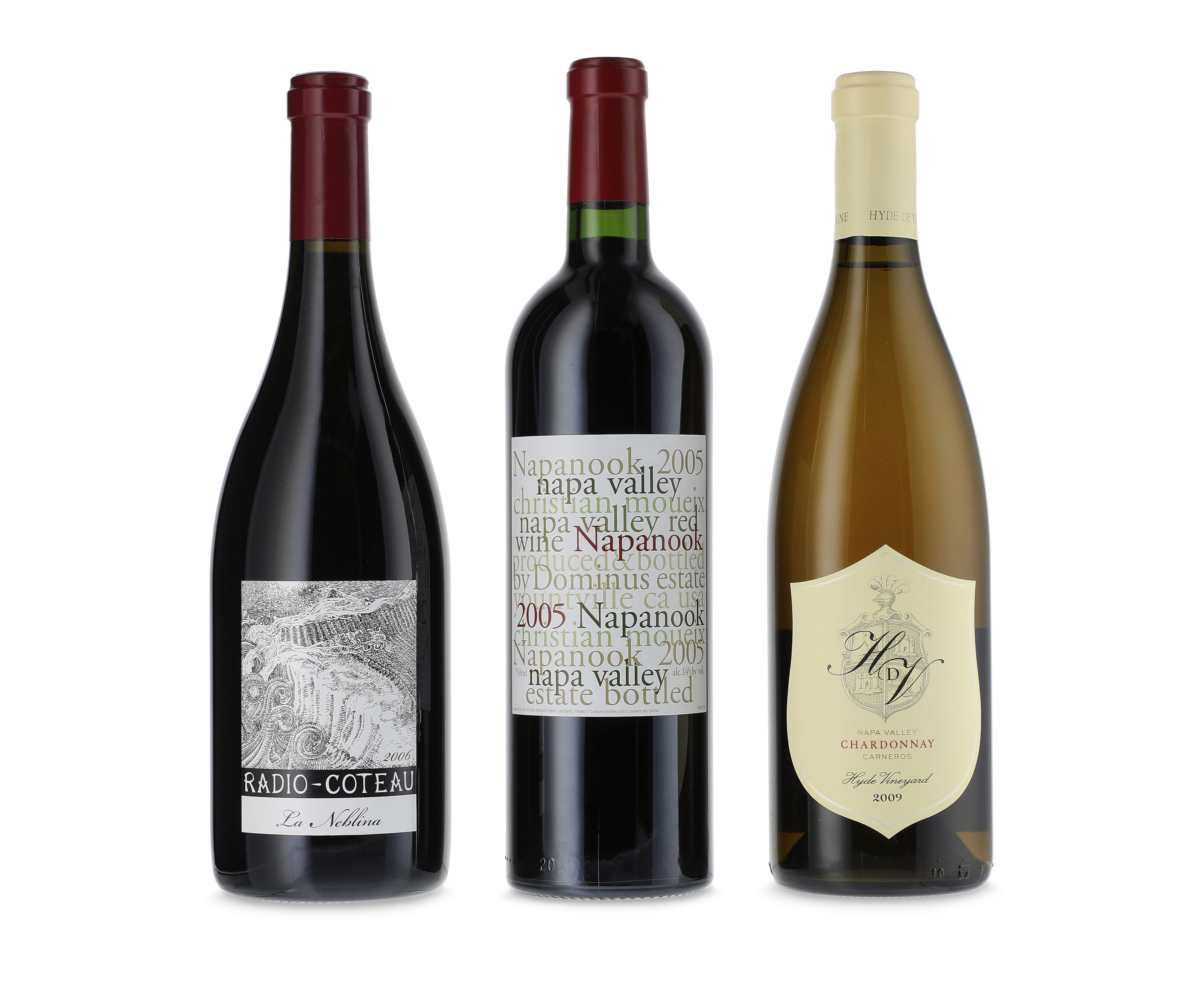 Mixed New World Wines 2005-2009, Dominus, Napanook 2005In original ...
