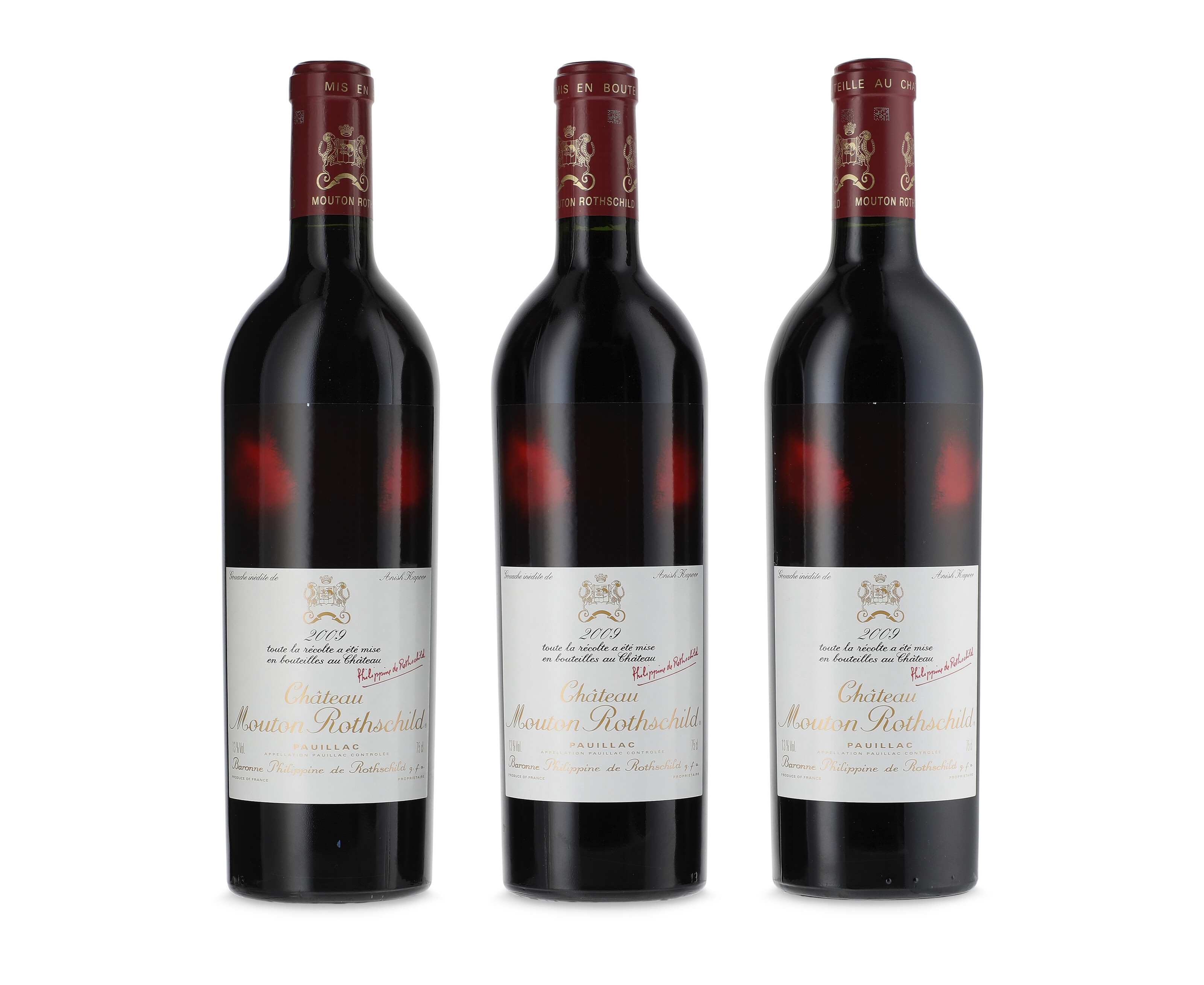 Étiquette Château Mouton Rothschild Pauillac 2008 - 75cl - 1er GCC - France