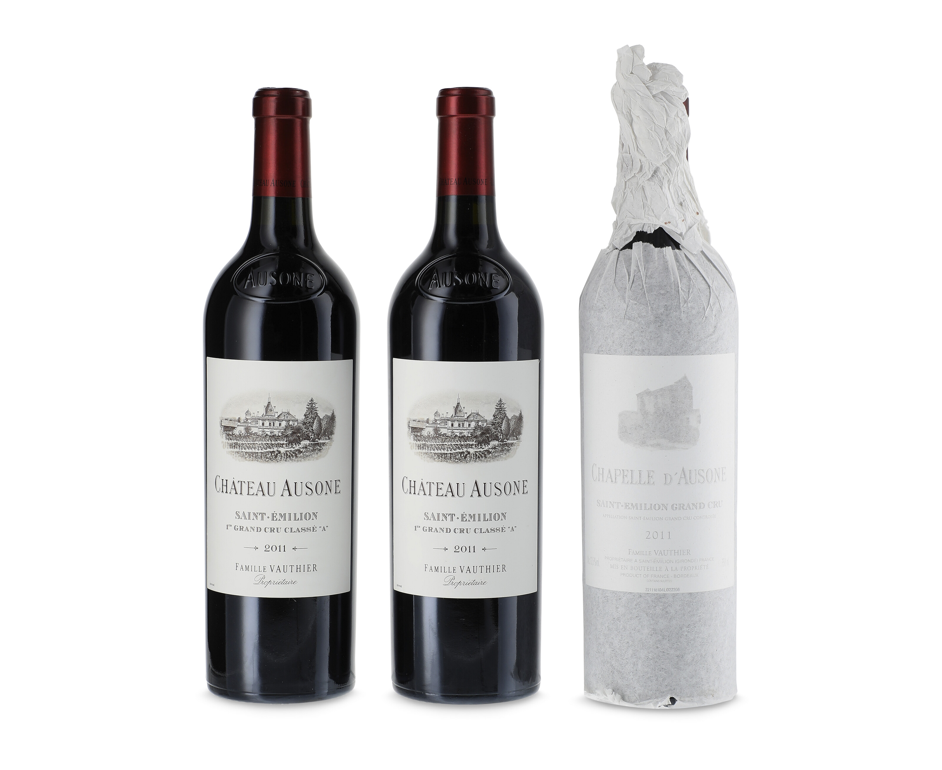 Château Ausone 2008, Saint-Emilion, 1er grand cru classéIn banded