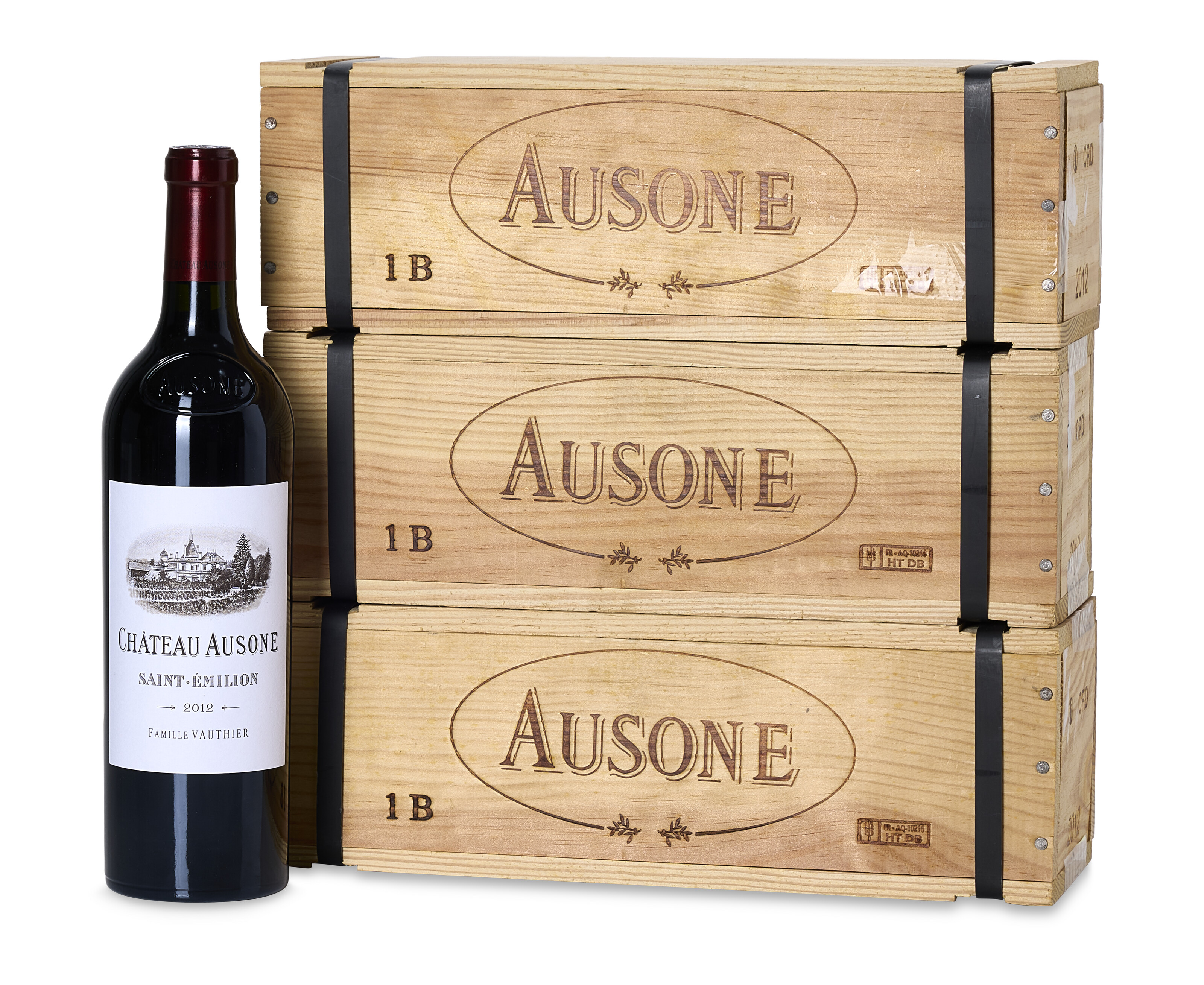 Château Ausone 2008, Saint-Emilion, 1er grand cru classéIn banded