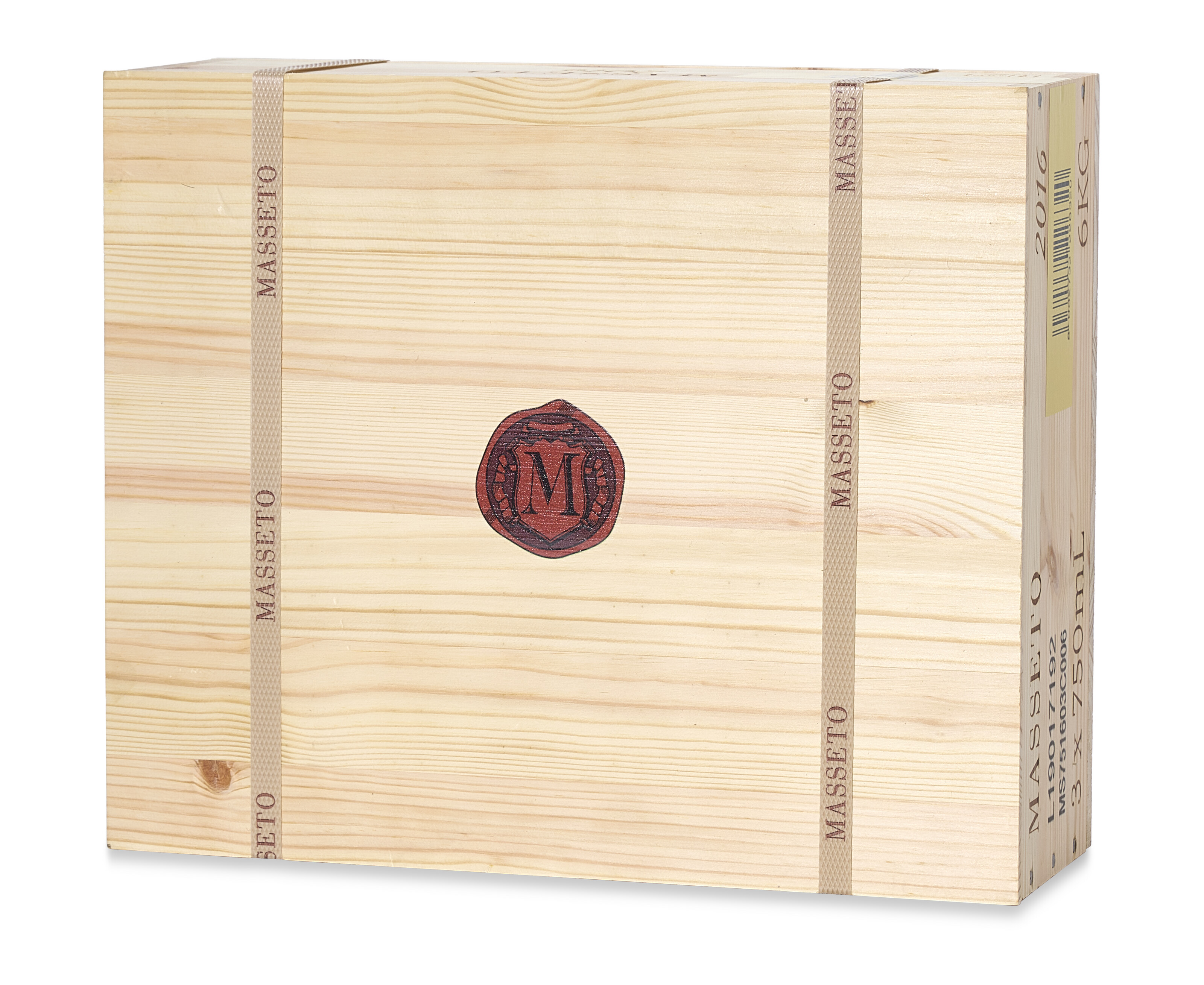 Masseto 2016, In banded owc | Christie’s