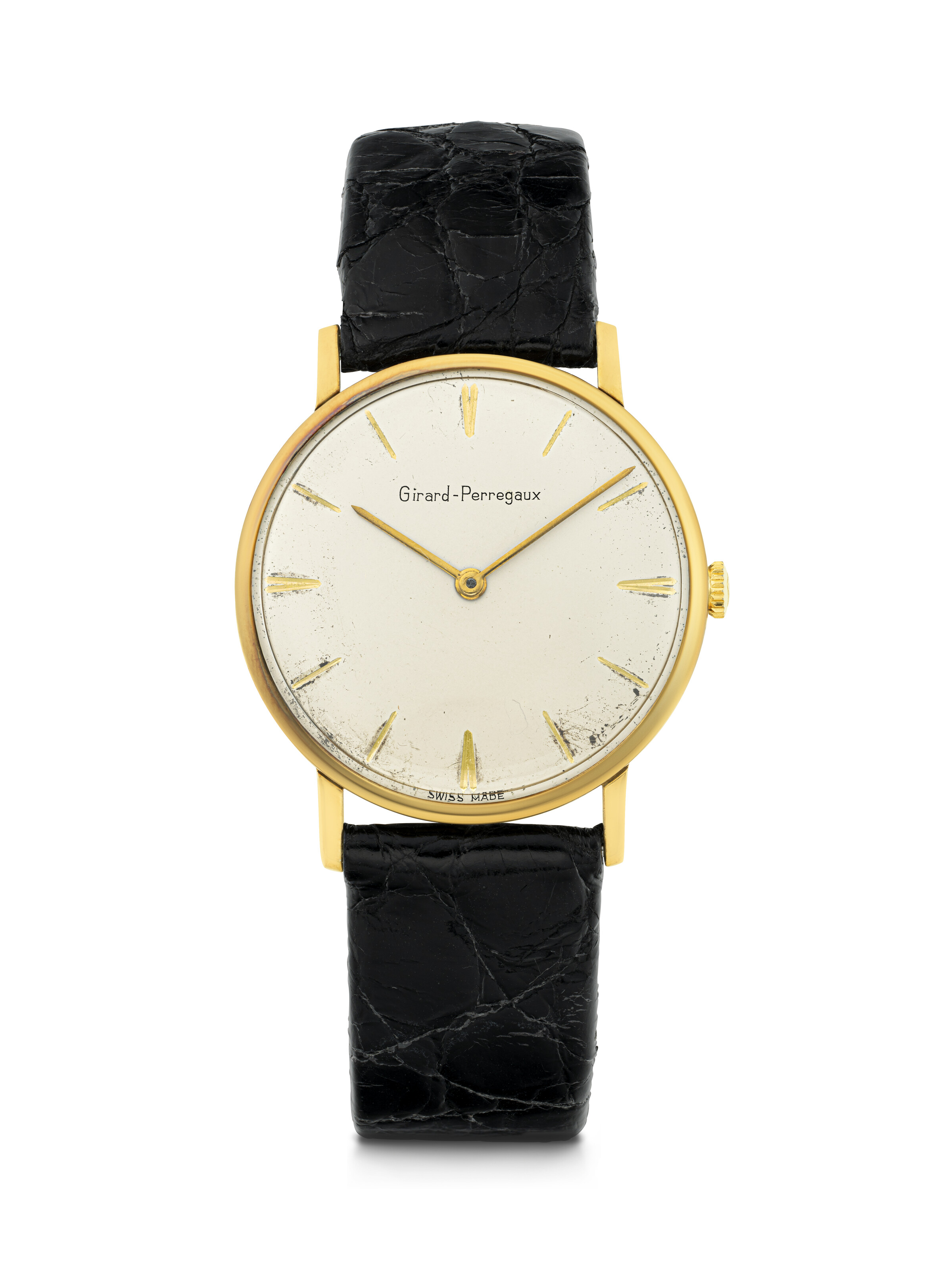 GIRARD-PERREGAUX, GOLD WRISTWATCH, CASE NO. 75'370'624 | Christie's