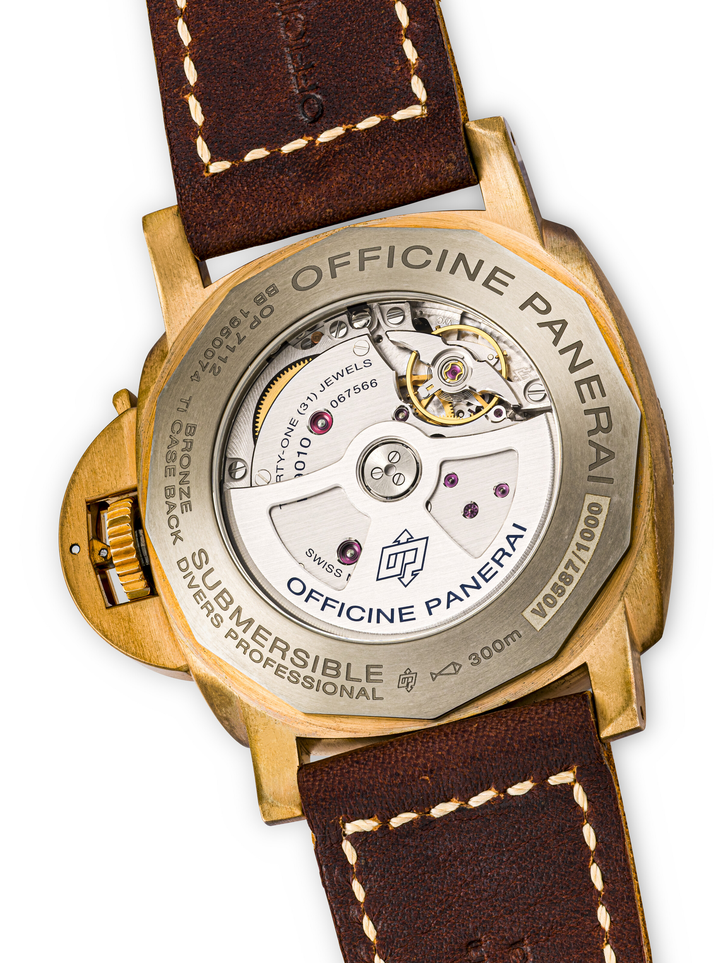 PANERAI, SUBMERSIBLE BRONZO, PAM00968, CASE V0587/1000