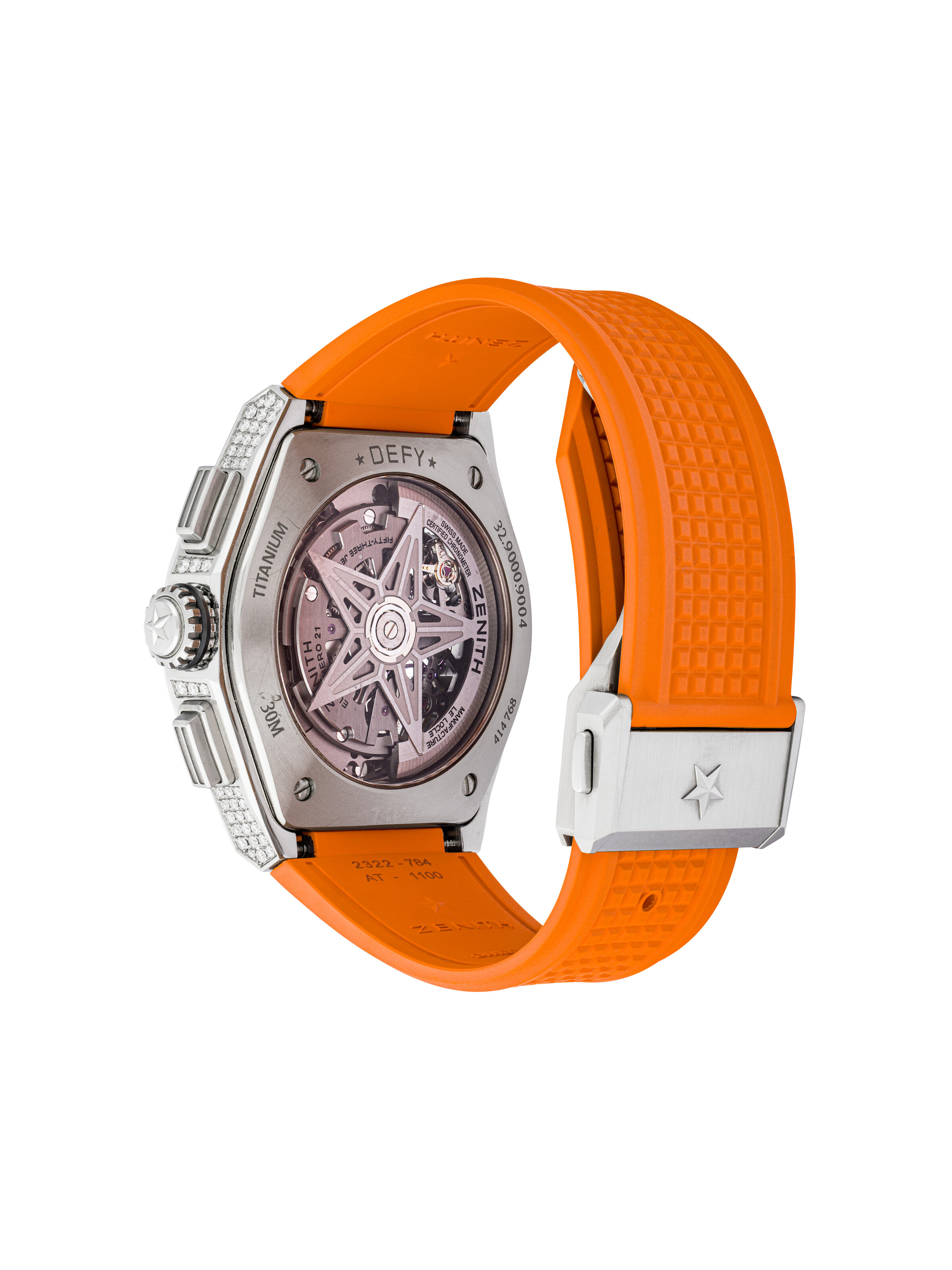 ZENITH, DEFY EL PRIMERO 21, REF. 32.9000.9004, CASE NO. 414'768