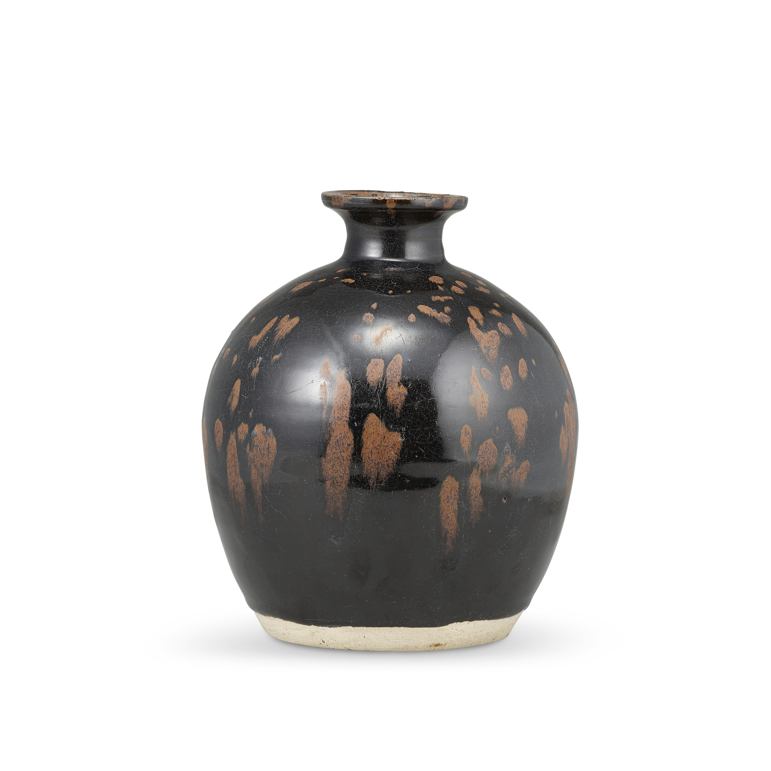 北宋河南黑釉褐斑吐魯瓶, NORTHERN SONG DYNASTY (960-1127) | Christie's