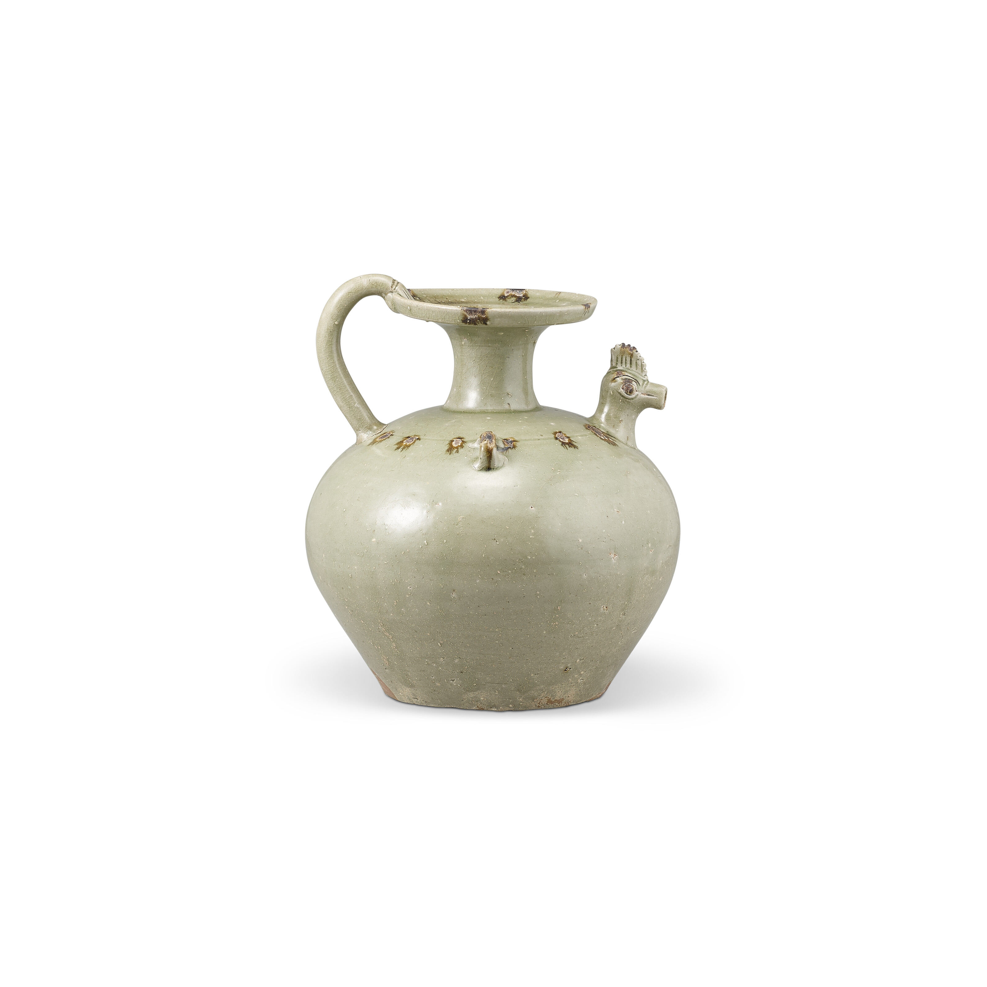 西晉越窯青釉雞首壺, WESTERN JIN DYNASTY (265-317) | Christie's